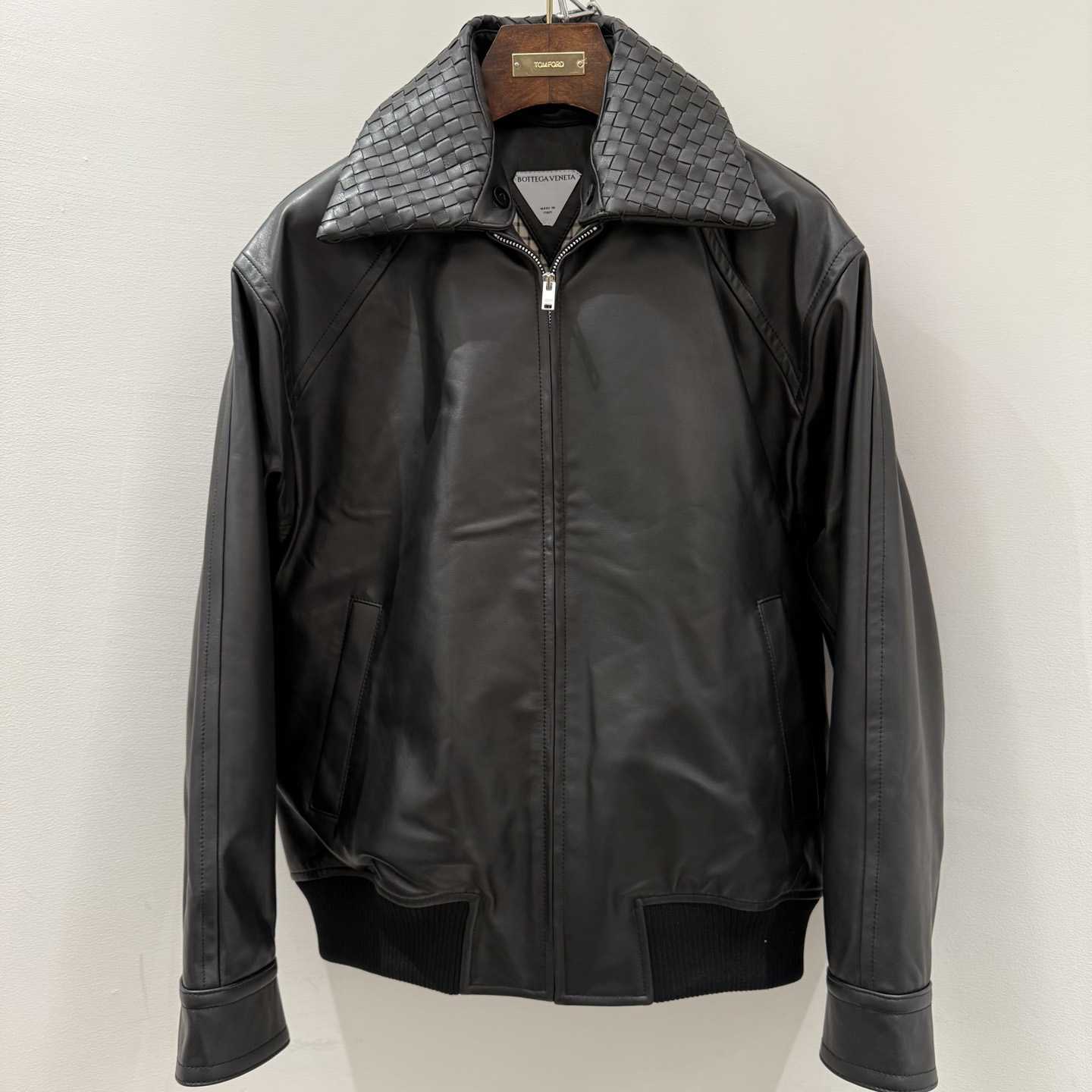 Bottega Veneta Leather Blouson - DesignerGu