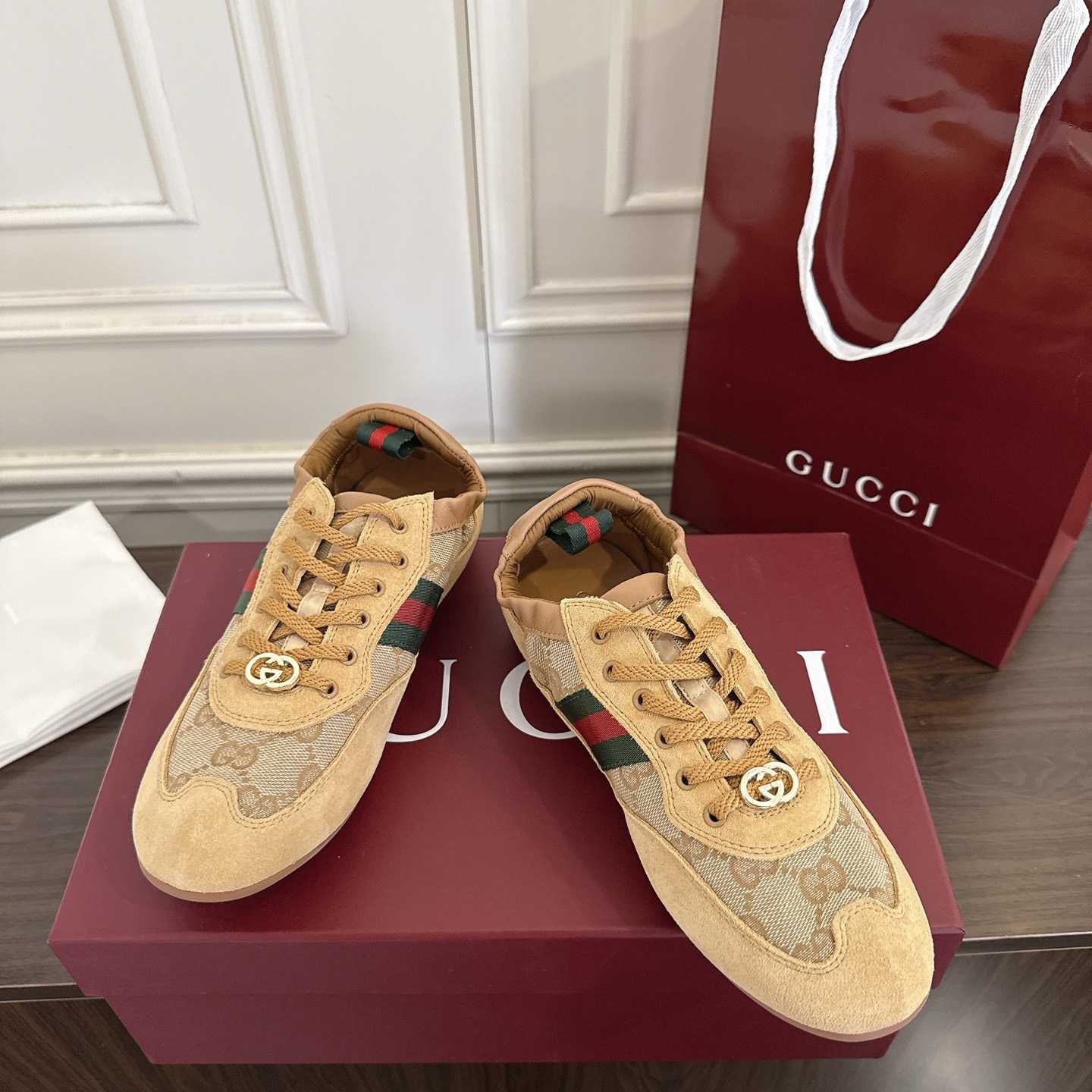 Gucci Women's Gucci Shift Sneaker - DesignerGu