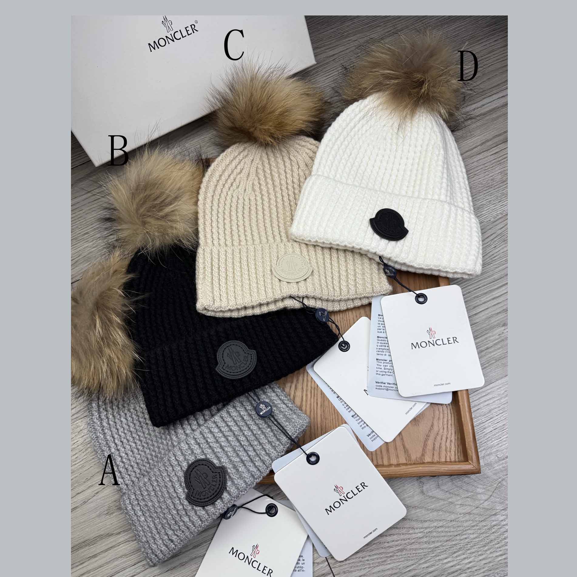 Moncler Beanie  - DesignerGu
