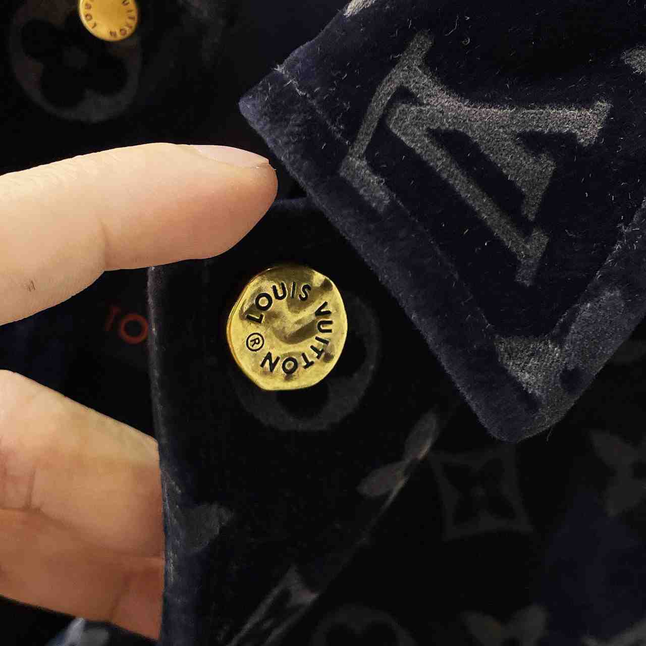 Louis Vuitton Monogram Denim Jacket - DesignerGu