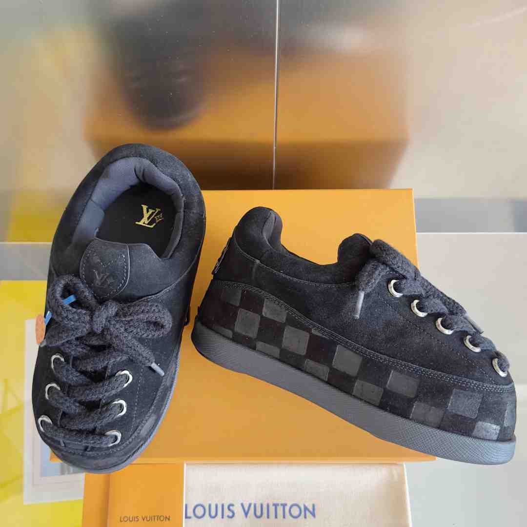 Louis Vuitton LV Yeti Lace Up Shoe   - DesignerGu
