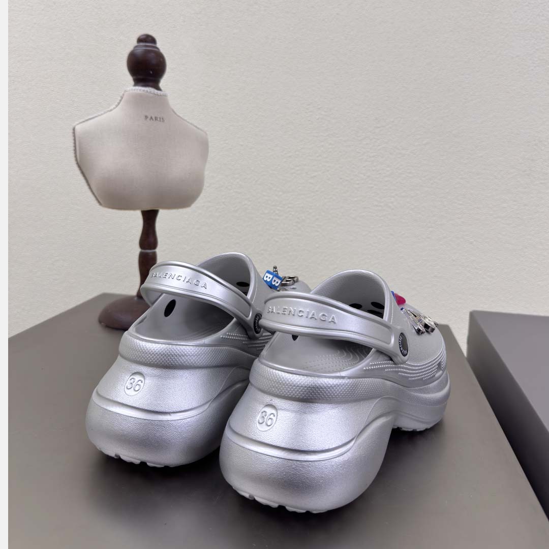 Balenciaga x Crocs Platform Clogs - DesignerGu