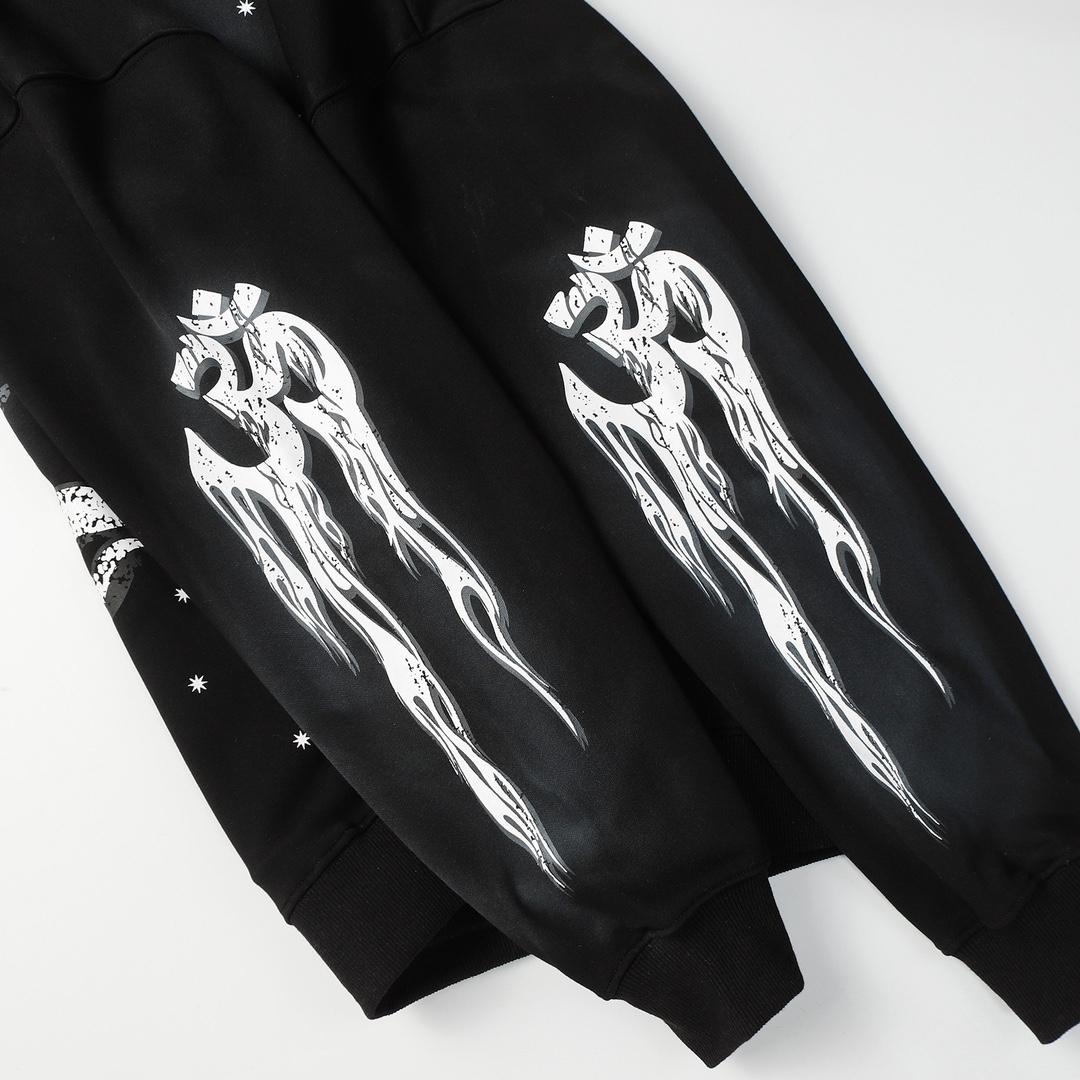Hellstar Cotton Hoodie And Sweatpant - DesignerGu