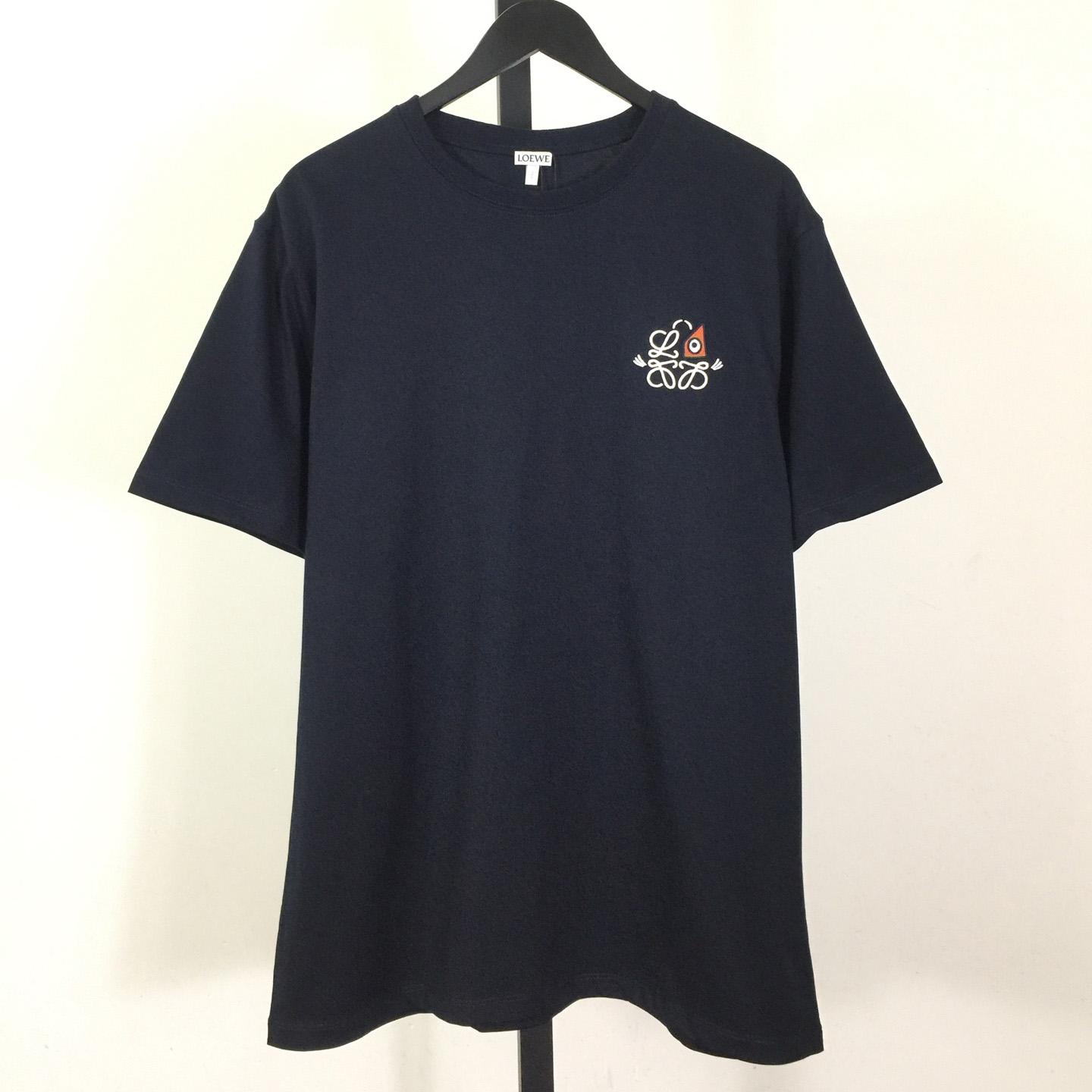 Loewe Loose Fit T-shirt In Cotton - DesignerGu