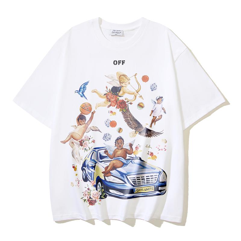 Off-White Fresco Arrow T-Shirt In White - DesignerGu