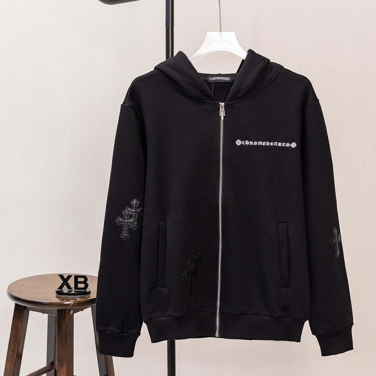 Chrome Hearts Zip Up Hoodie  - DesignerGu