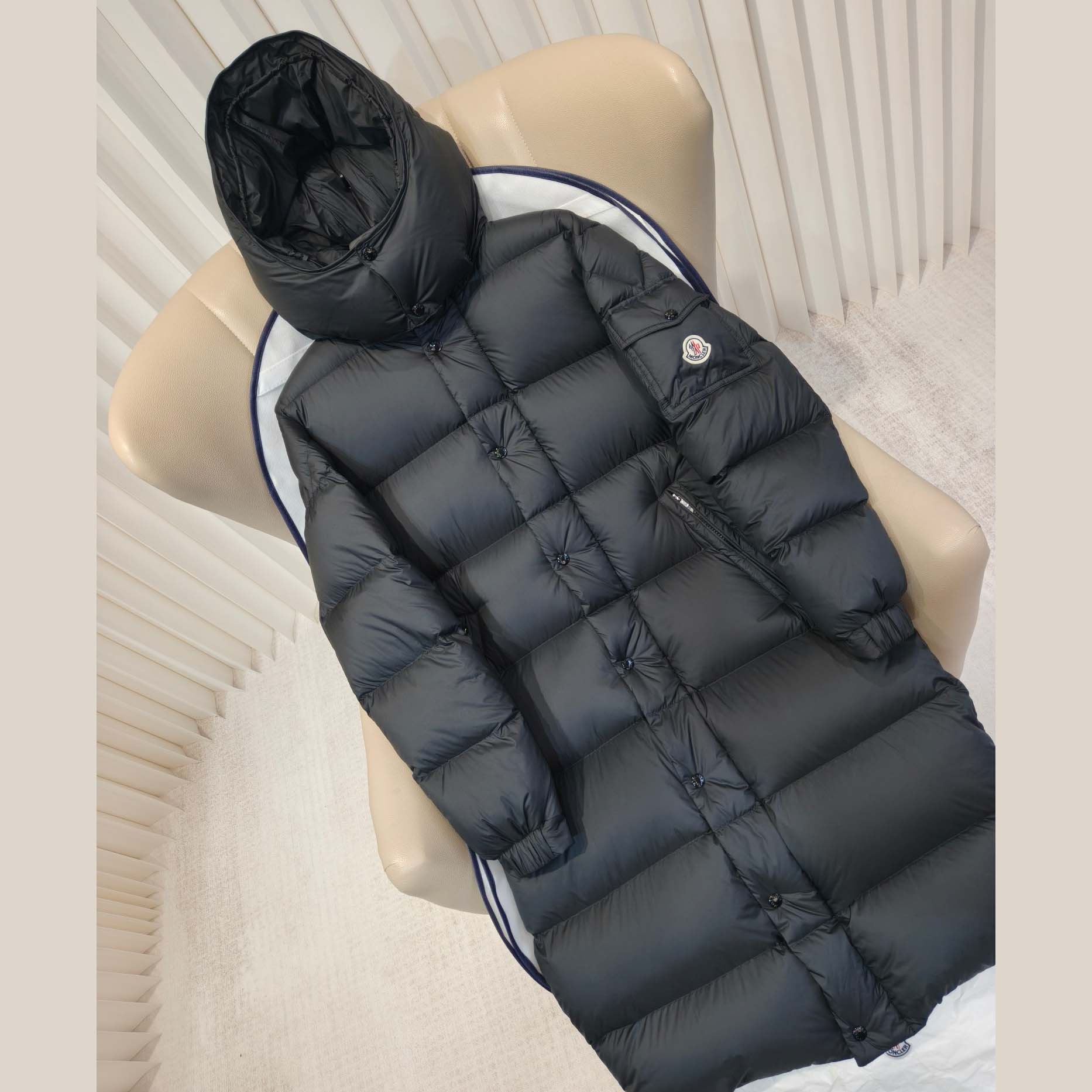 Moncler Hanoverian Hooded Long Down Jacket  - DesignerGu