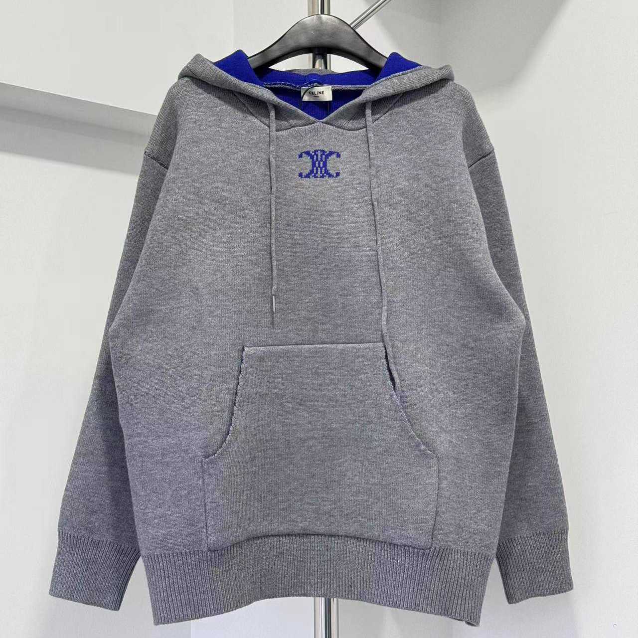 Celine Hooded Sweater In Cashmere - DesignerGu