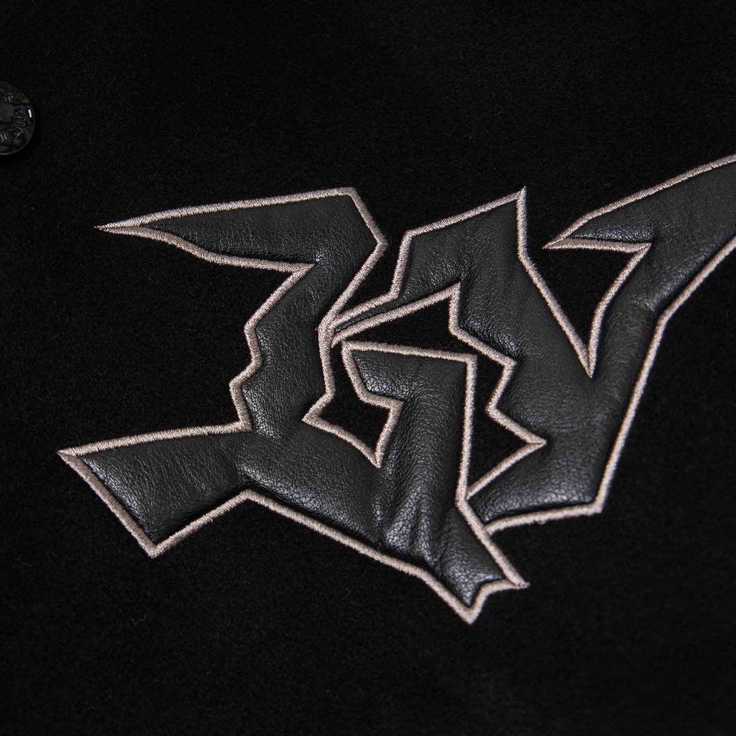  Louis Vuitton Monogram Embossed Leather and Wool Blouson  - DesignerGu