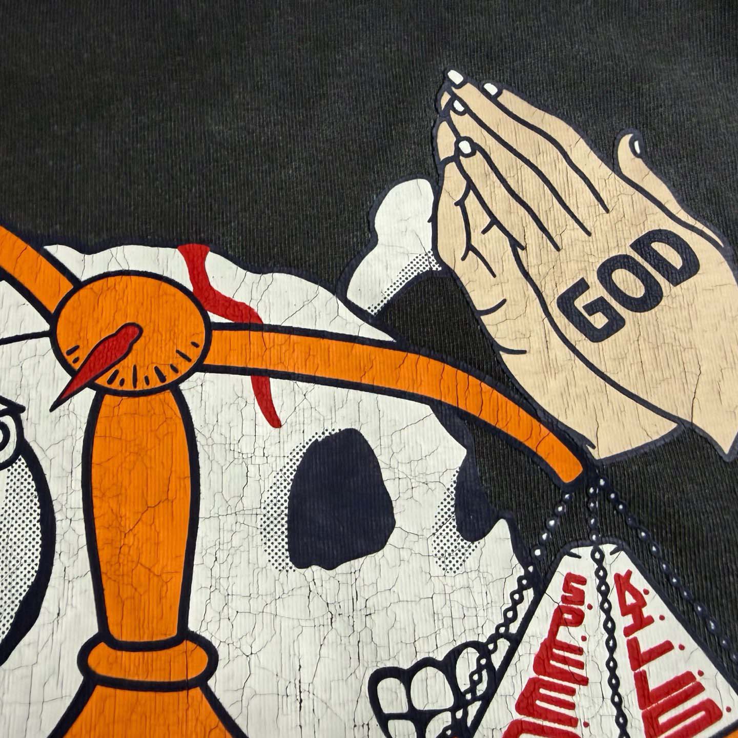 Saint Michael Graphic-print T-shirt - DesignerGu