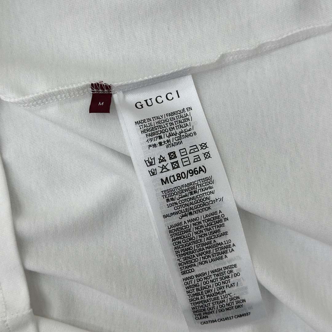 Gucci Cotton Jersey T-shirt With Embroidery - DesignerGu