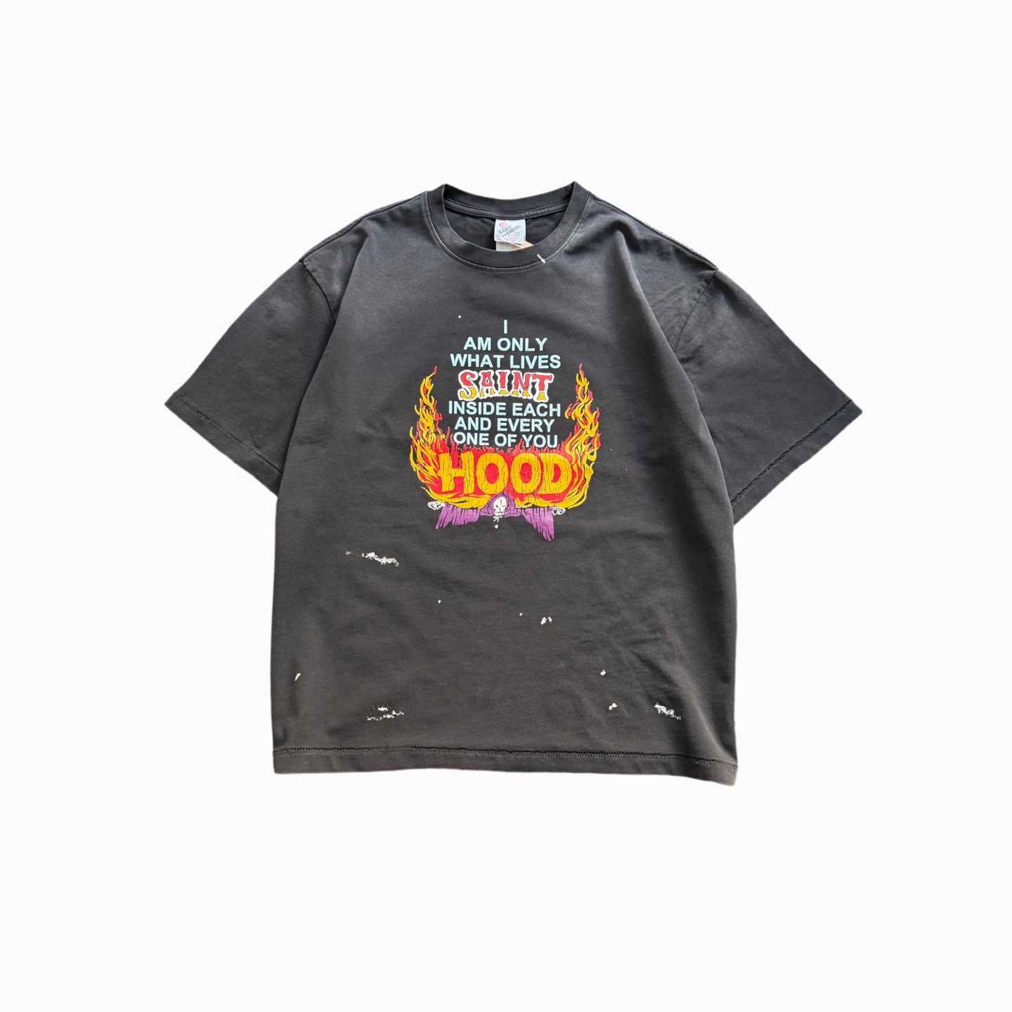 Saint Michael Graphic-print T-shirt - DesignerGu