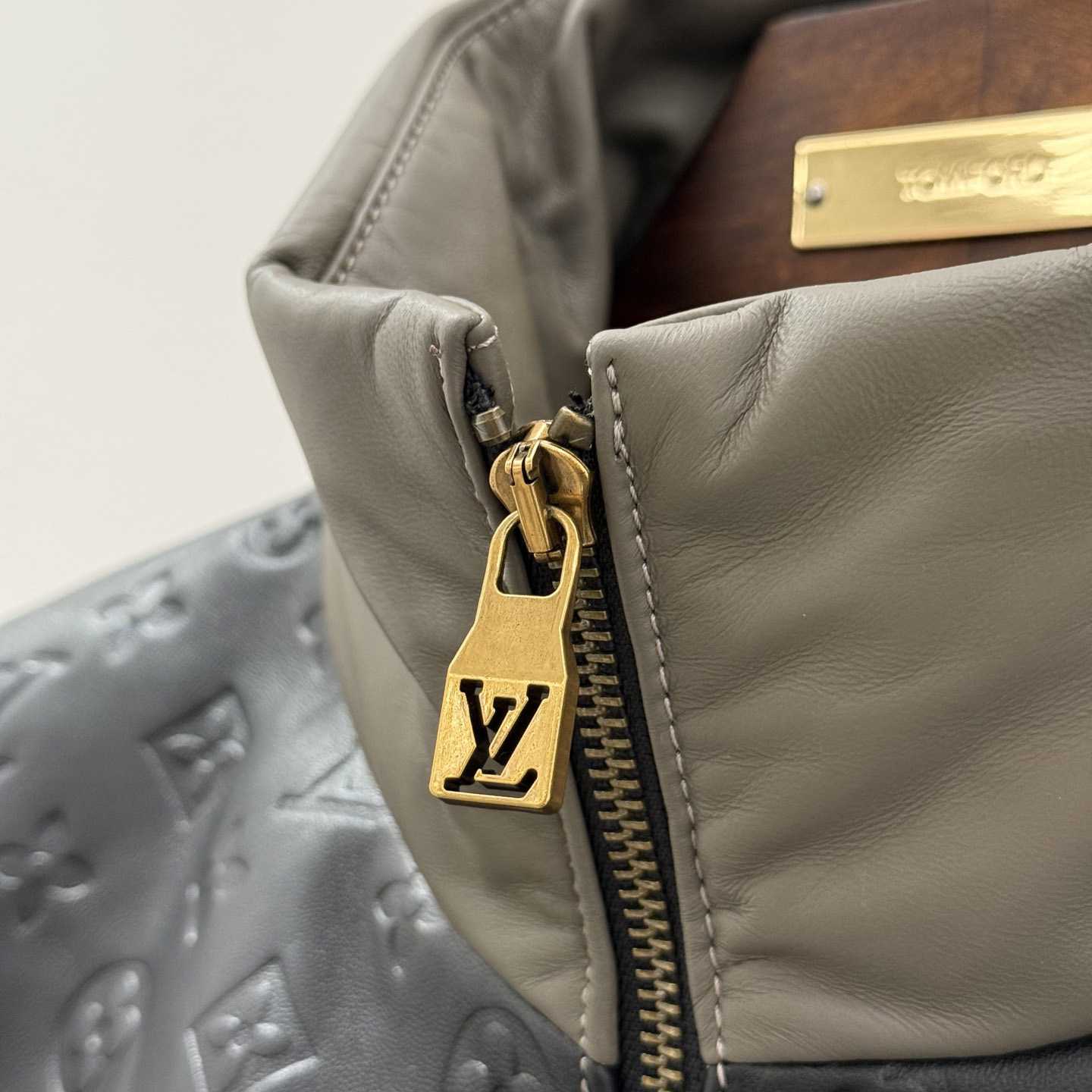 Louis Vuitton Leather Down Jacket  - DesignerGu