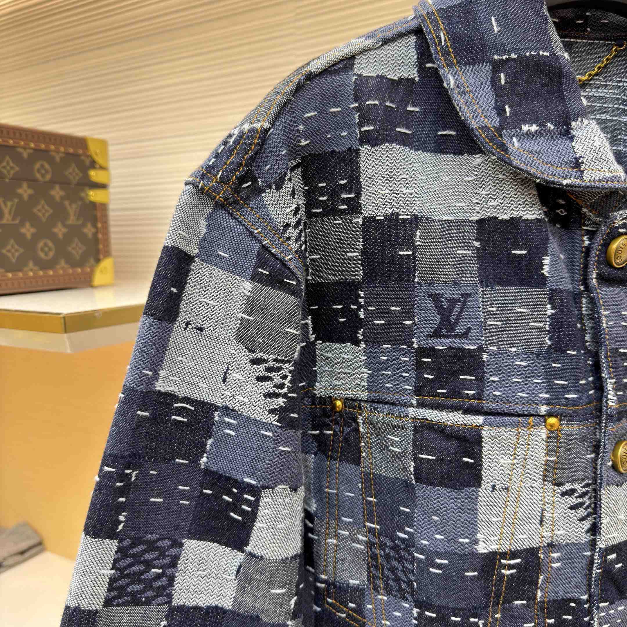 Louis Vuitton Damier Denim Workwear Blouson - DesignerGu
