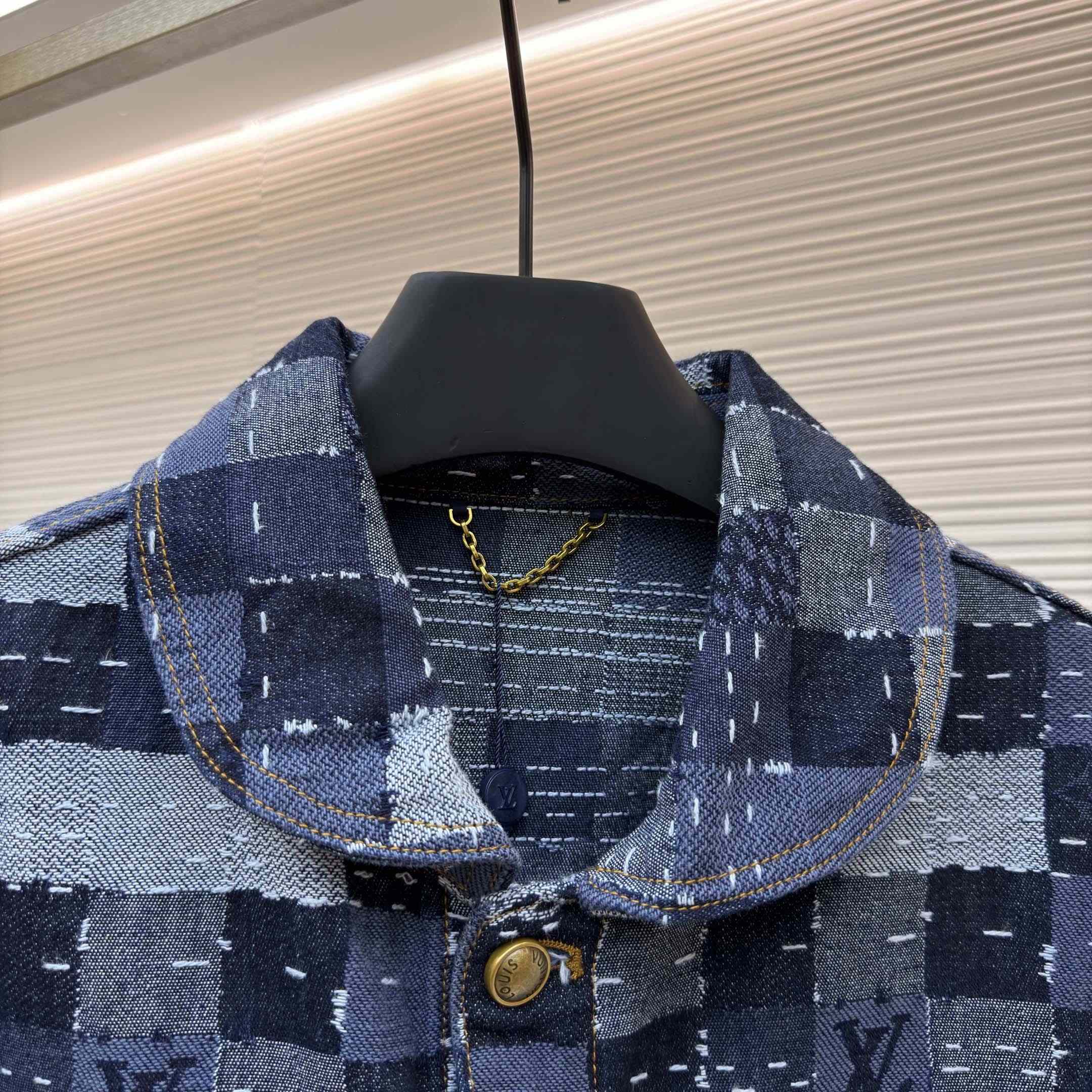 Louis Vuitton Damier Denim Workwear Blouson - DesignerGu
