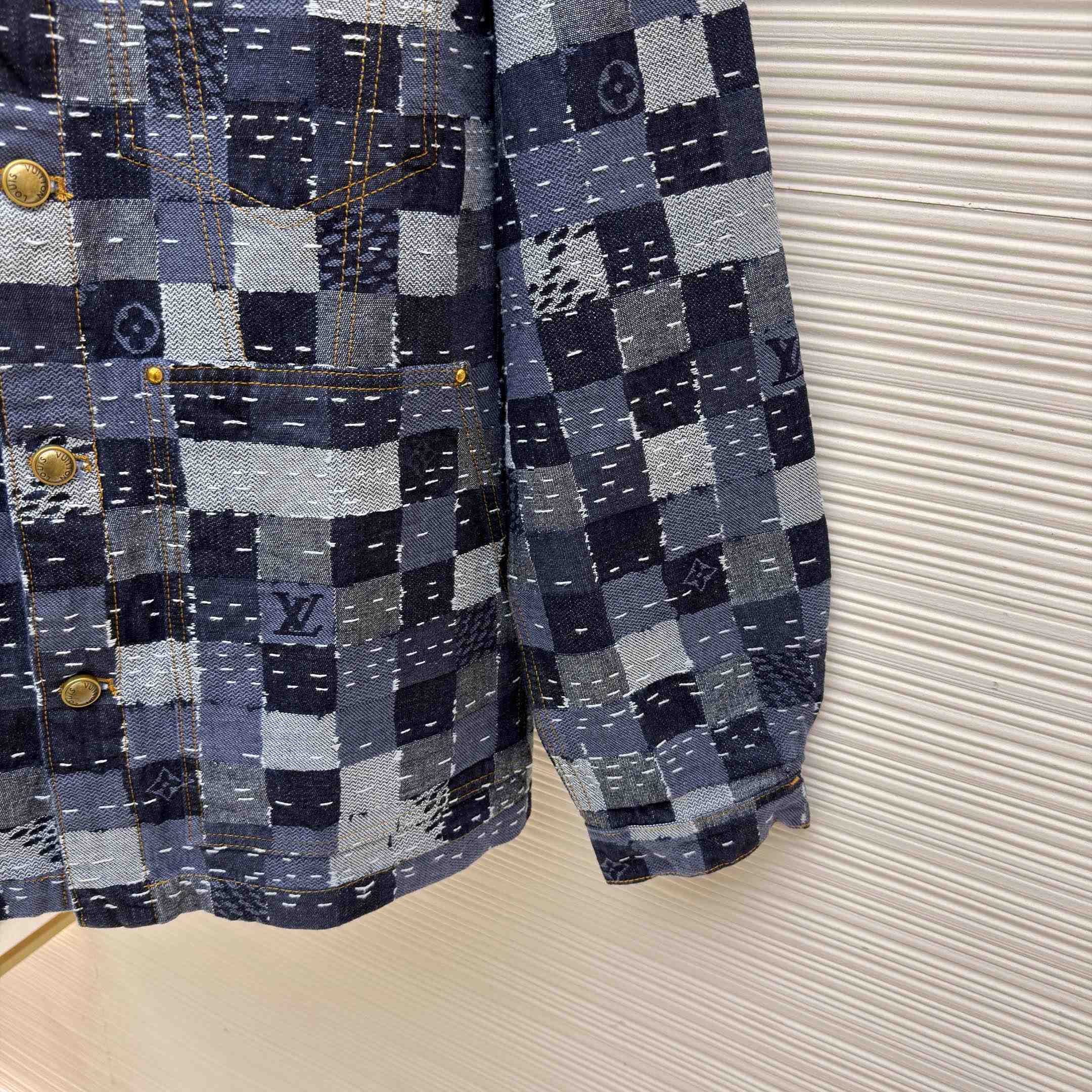 Louis Vuitton Damier Denim Workwear Blouson - DesignerGu