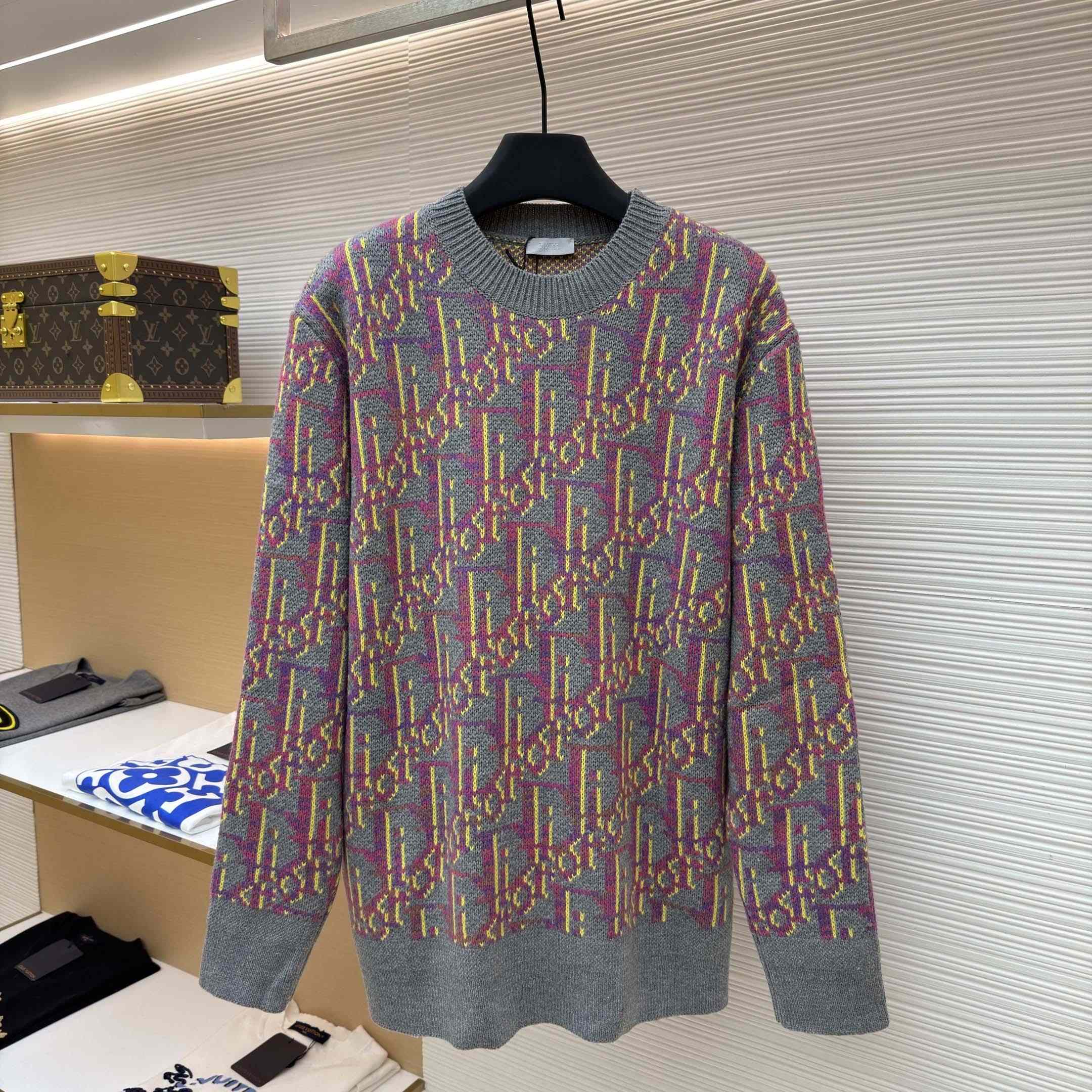 Dior Oblique Sweater - DesignerGu