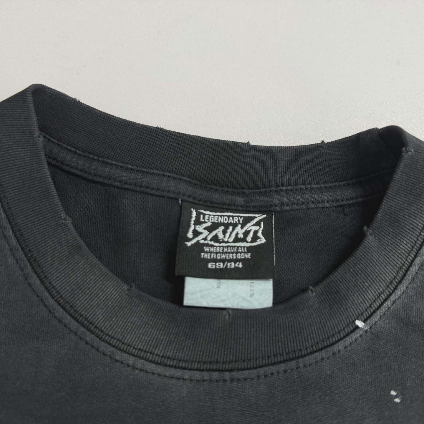 Saint Michael Graphic-print T-shirt - DesignerGu