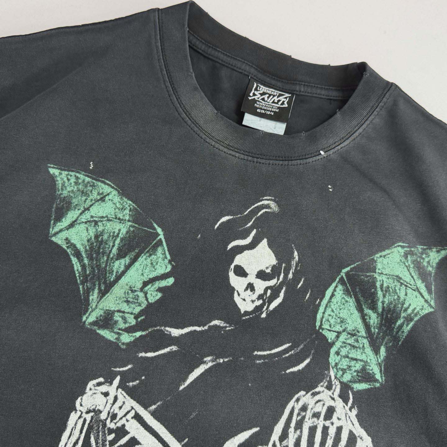 Saint Michael Graphic-print T-shirt - DesignerGu