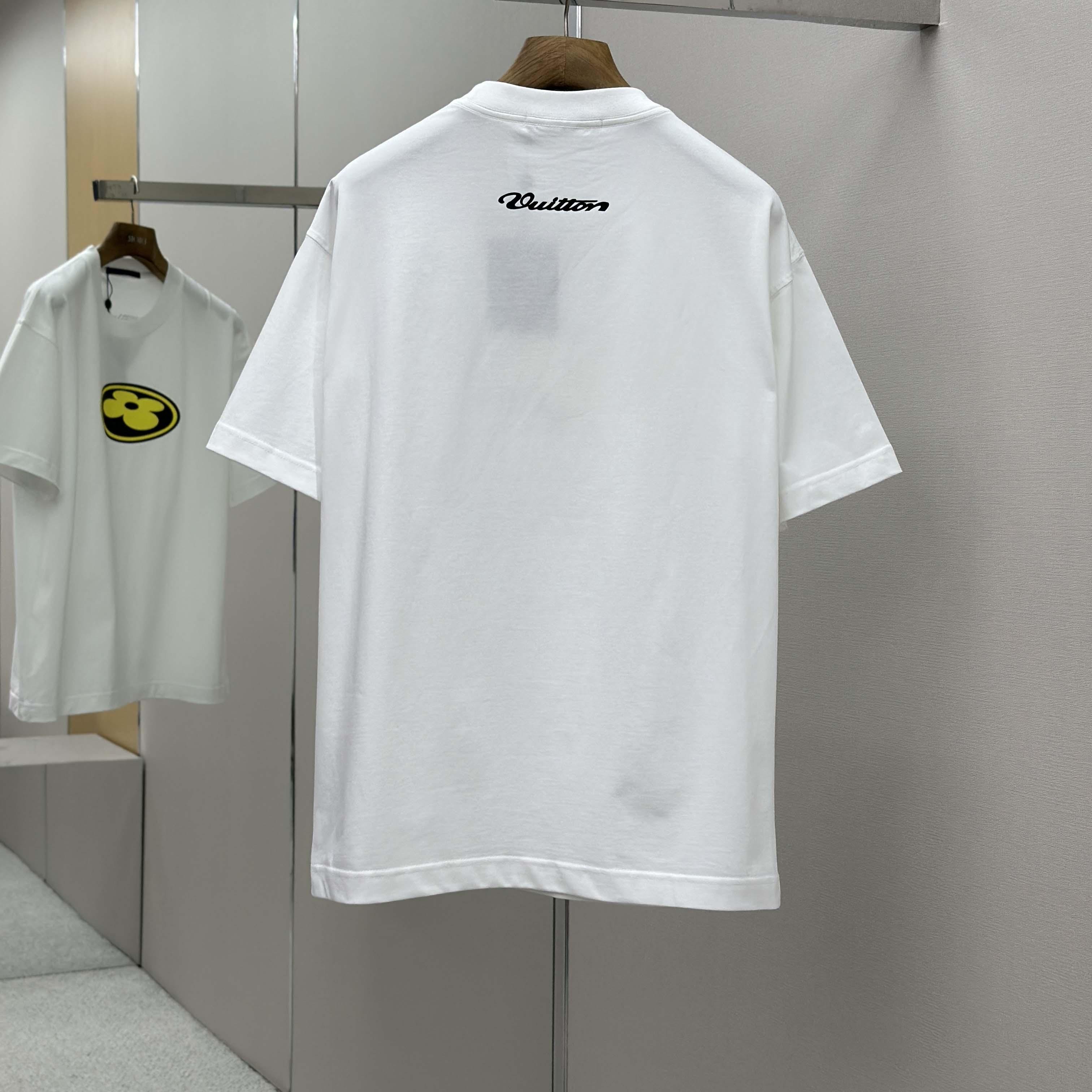 Louis Vuitton x Nigo Graphic Patch T-Shirt - DesignerGu