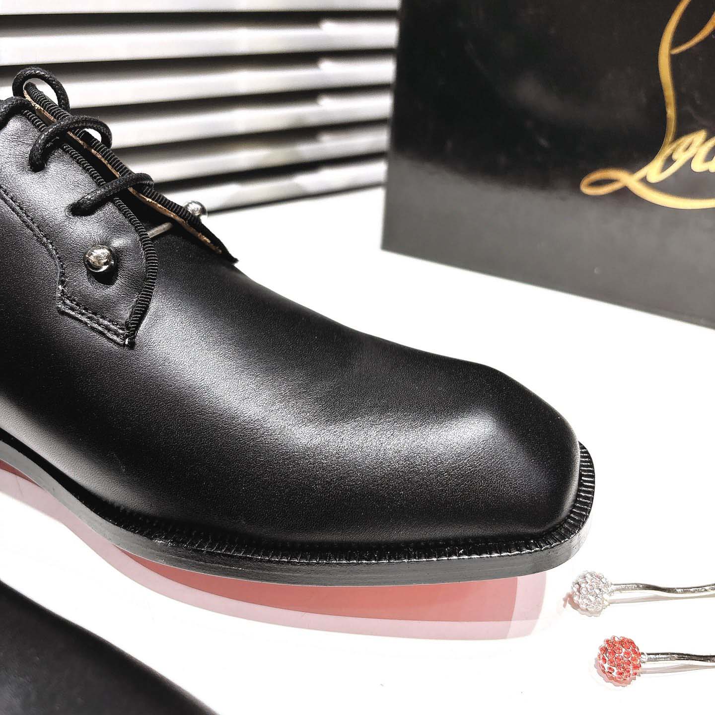 Christian Louboutin Chambeliss Derbies - Calf leather - DesignerGu