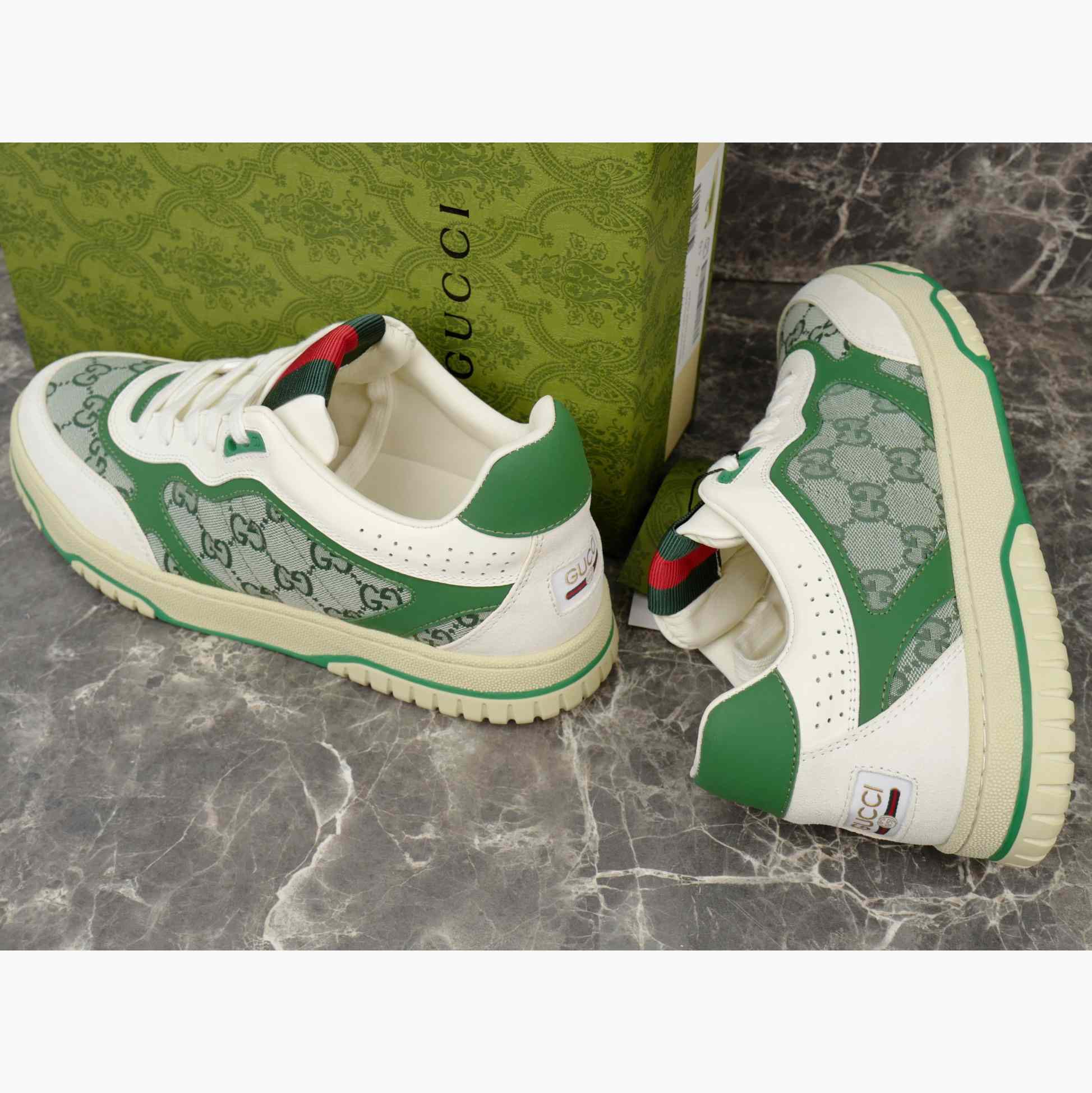 Gucci Re-Web Sneaker - DesignerGu