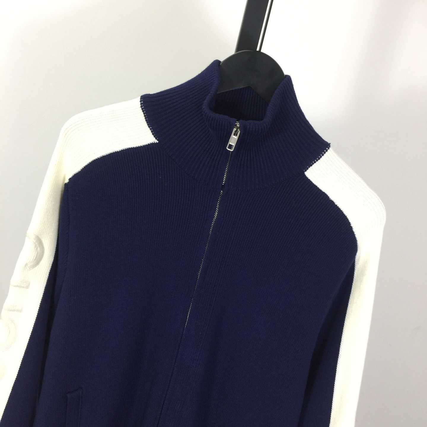 Gucci Cotton Knit Zip Bomber Jacket - DesignerGu
