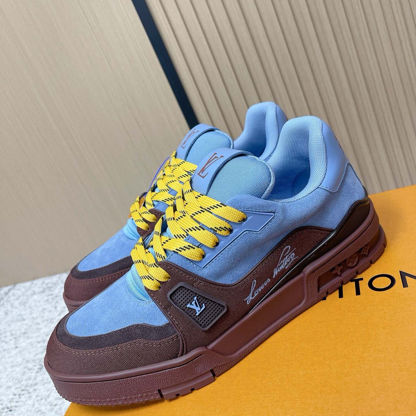 Louis Vuitton LV Trainer Sneaker - DesignerGu