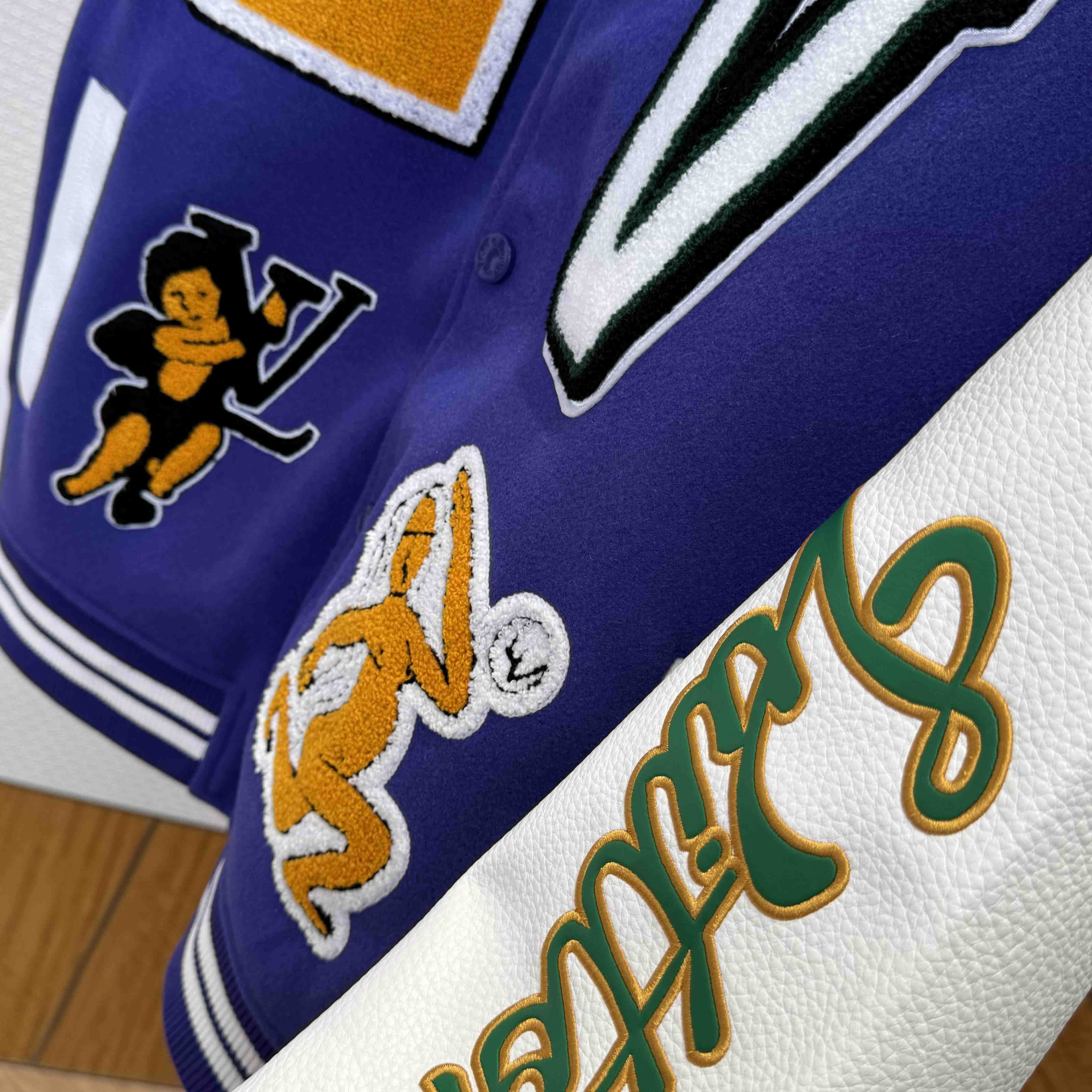 Louis Vuitton Varsity Jacket  - DesignerGu