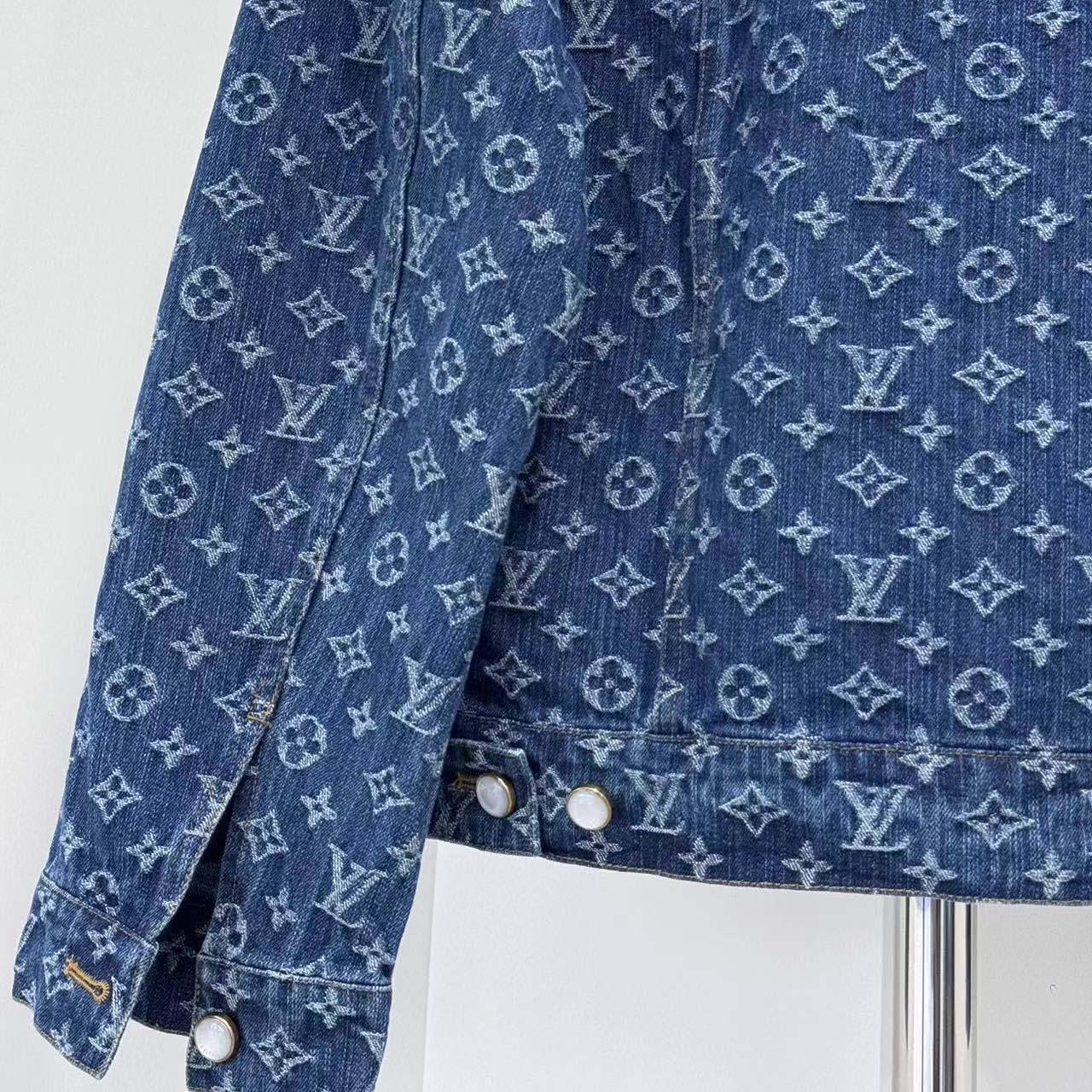 Louis Vuitton Monogram Denim Jacket - DesignerGu