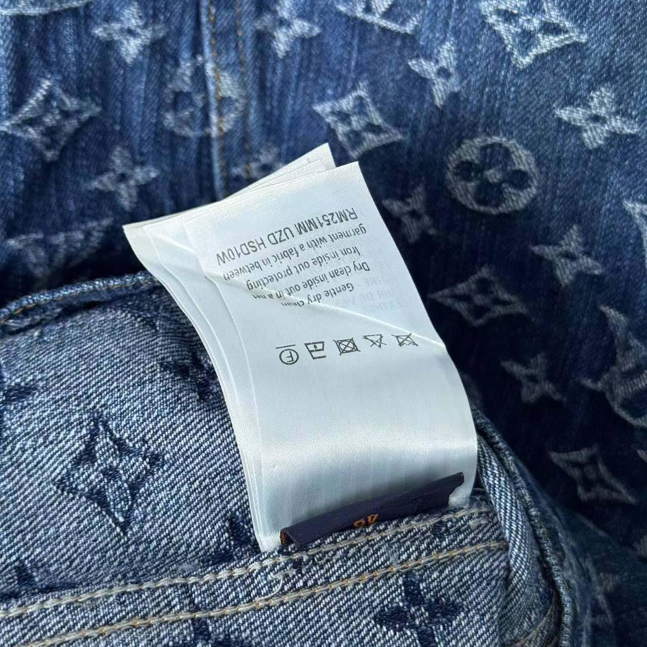 Louis Vuitton Monogram Denim Jacket - DesignerGu
