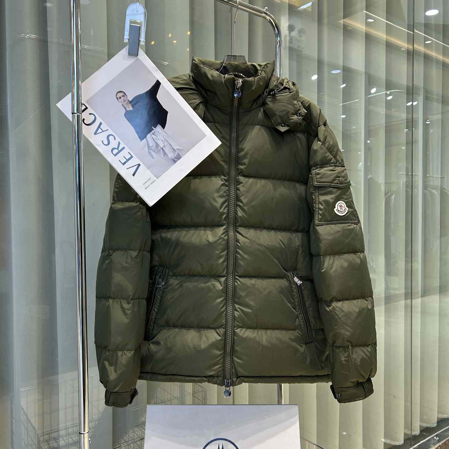 Moncler Maya Matte Short Down Jacket - DesignerGu