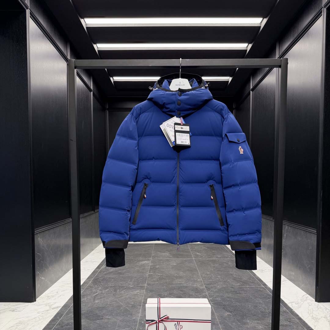 Moncler Grenoble Navy Montgetech Down Jacket - DesignerGu