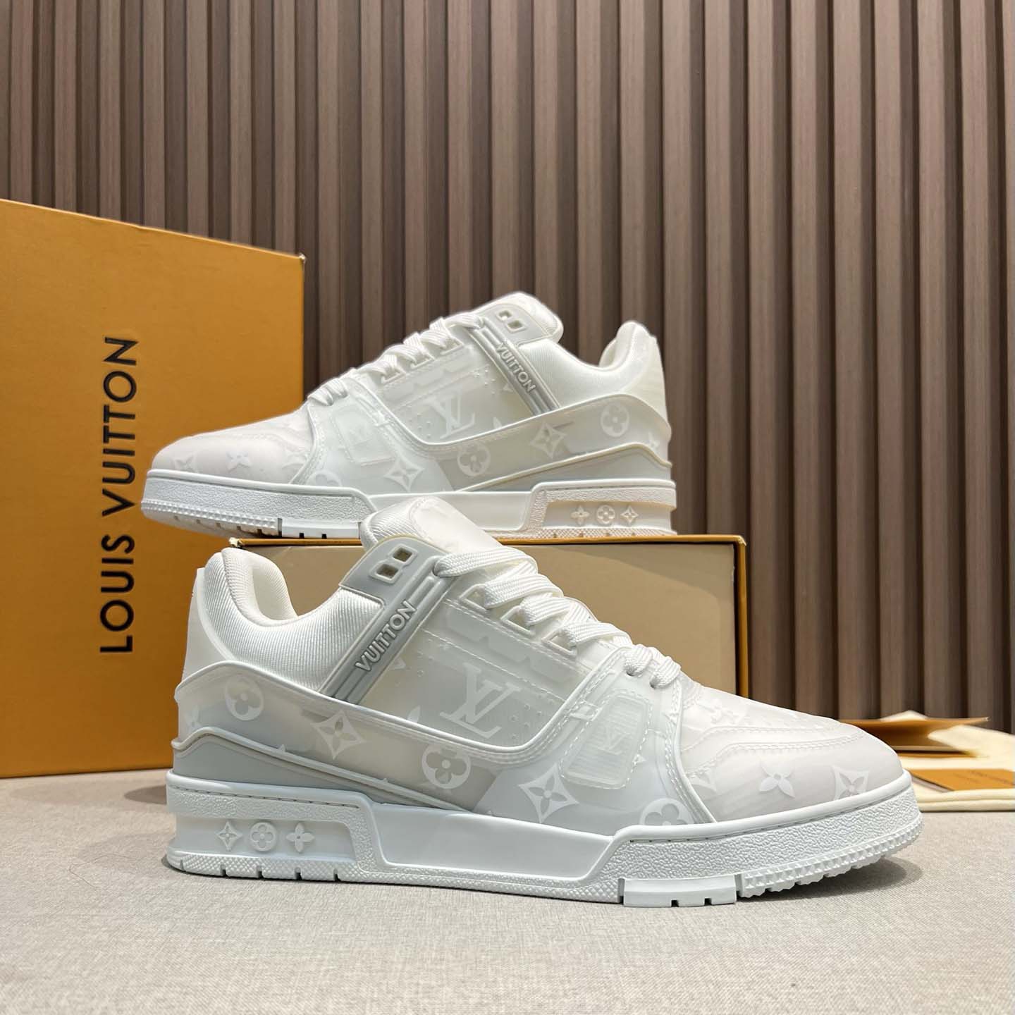 Louis Vuitton LV Trainer Sneaker - DesignerGu