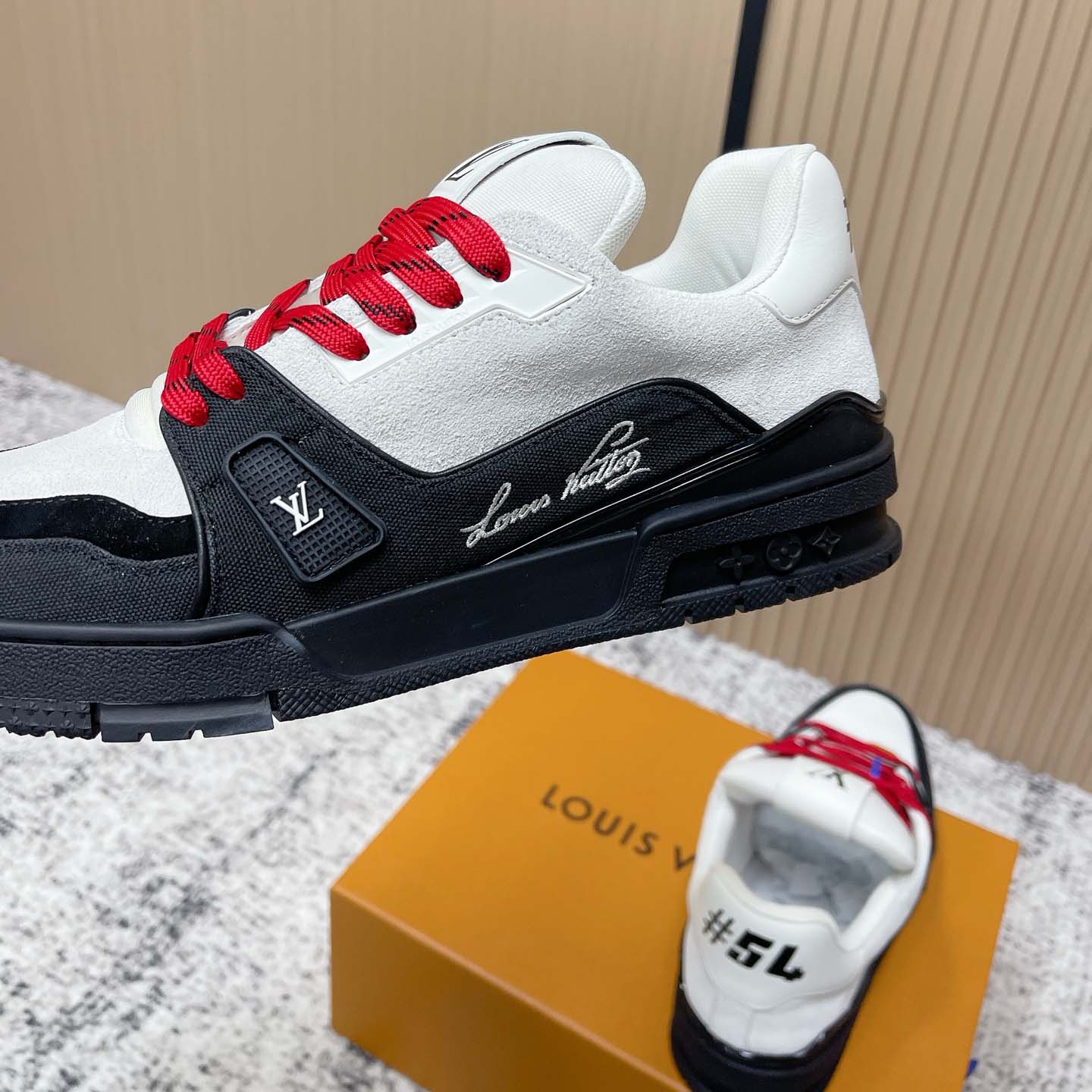 Louis Vuitton LV Trainer Sneaker - DesignerGu