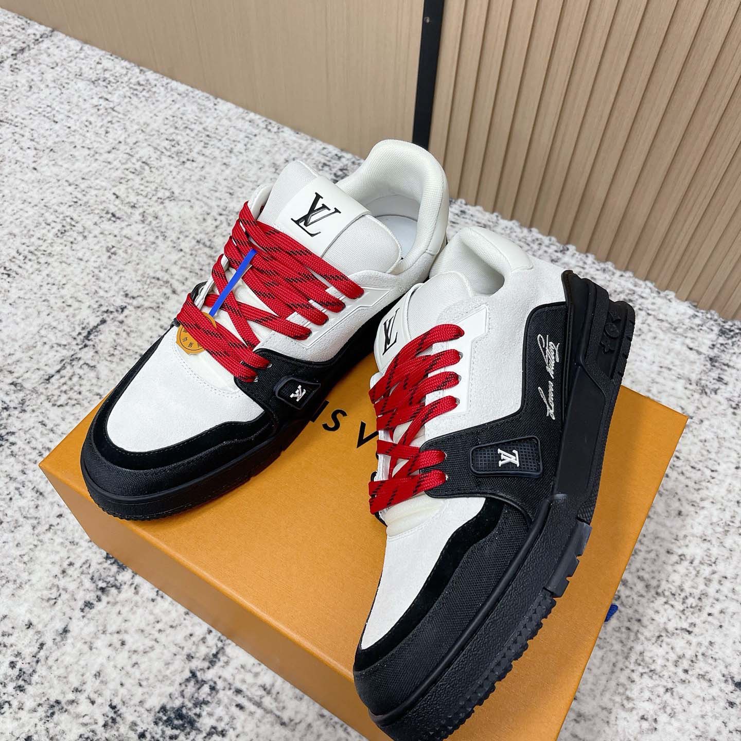 Louis Vuitton LV Trainer Sneaker - DesignerGu