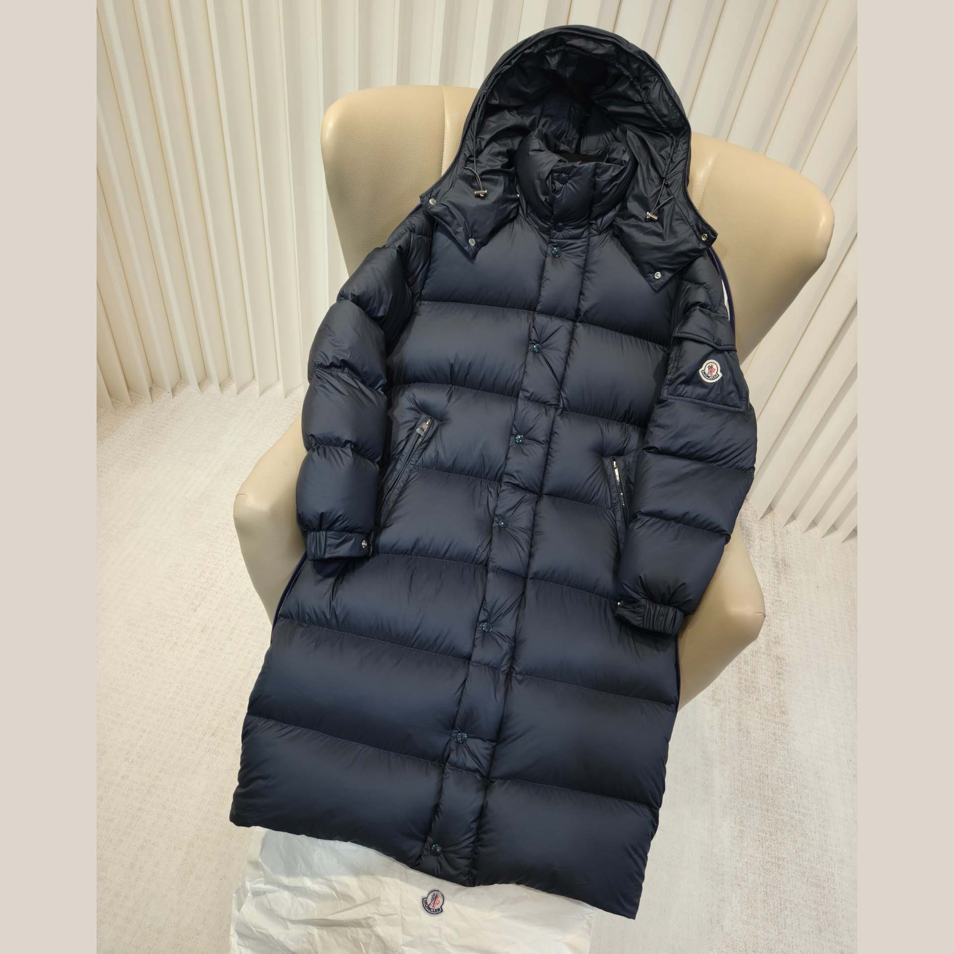 Moncler Hanoverian Hooded Long Down Jacket  - DesignerGu