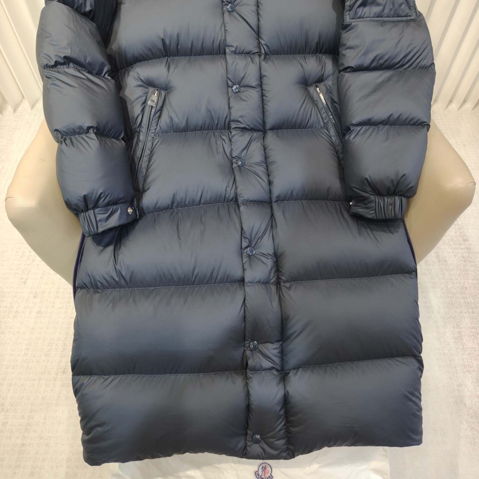 Moncler Hanoverian Hooded Long Down Jacket  - DesignerGu