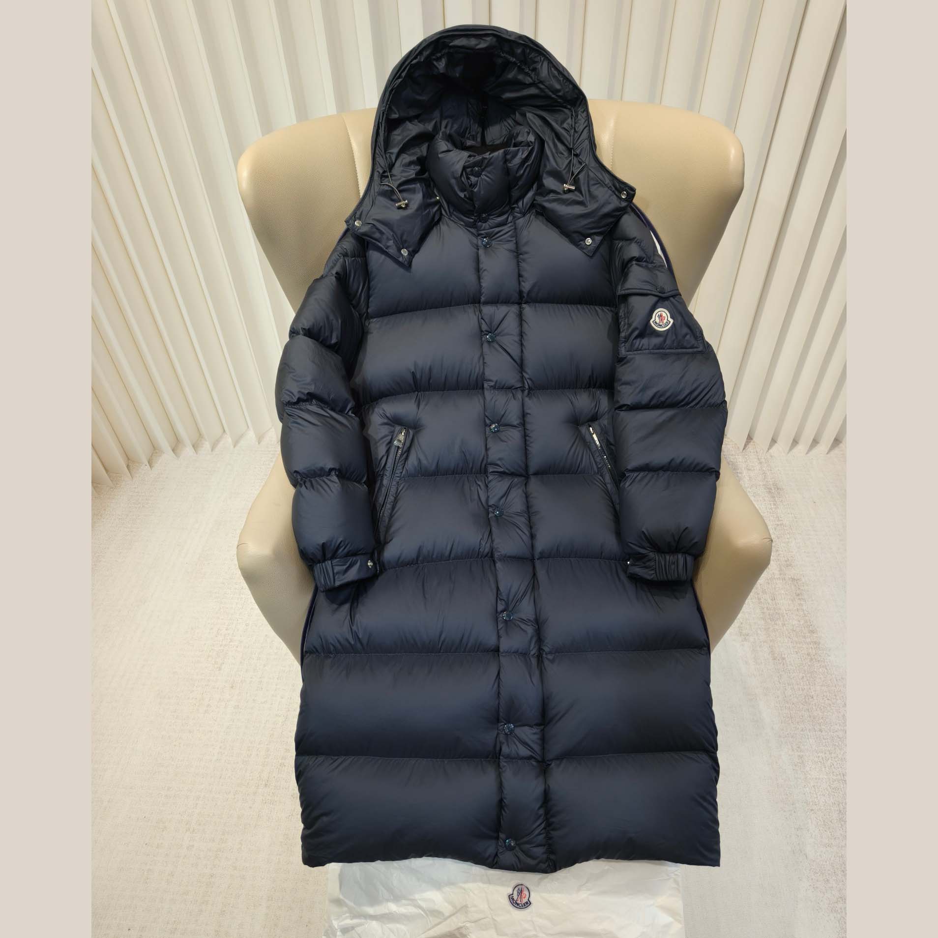 Moncler Hanoverian Hooded Long Down Jacket  - DesignerGu