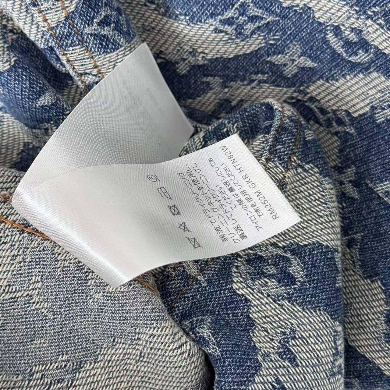 Louis Vuitton Monogram Denim Trucker Jacket - DesignerGu