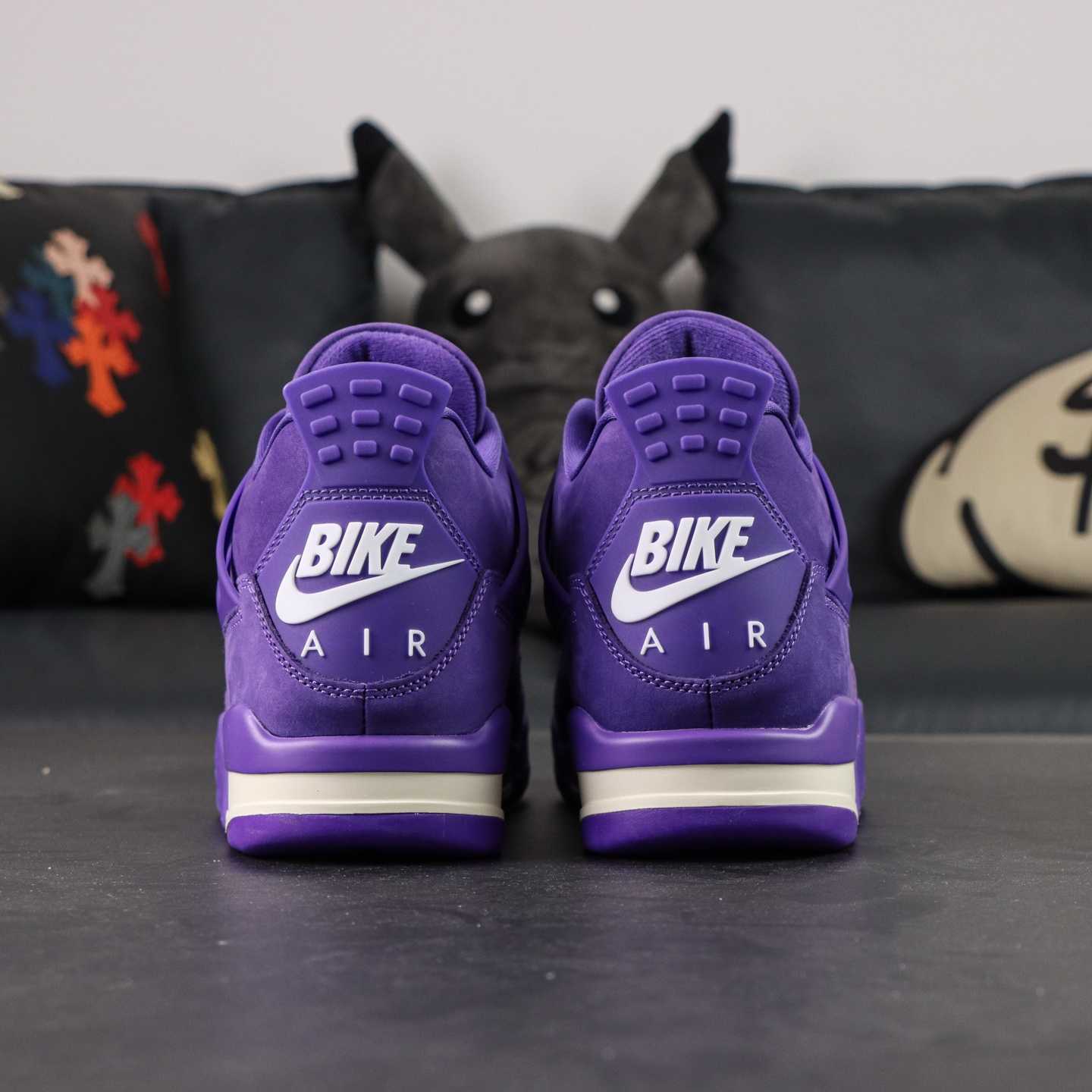 Nigel Sylvester x Air Jordan 4 Retro “Purple Brick” HF4340-500 | Size 36–48.5 - DesignerGu