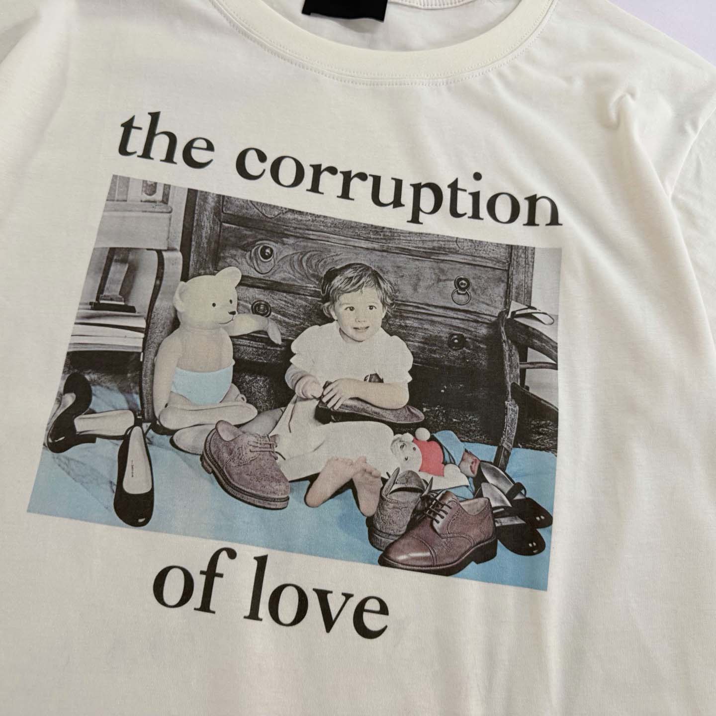 Enfants Riches Déprimés The Corruption Of Love Print T-shirt - DesignerGu