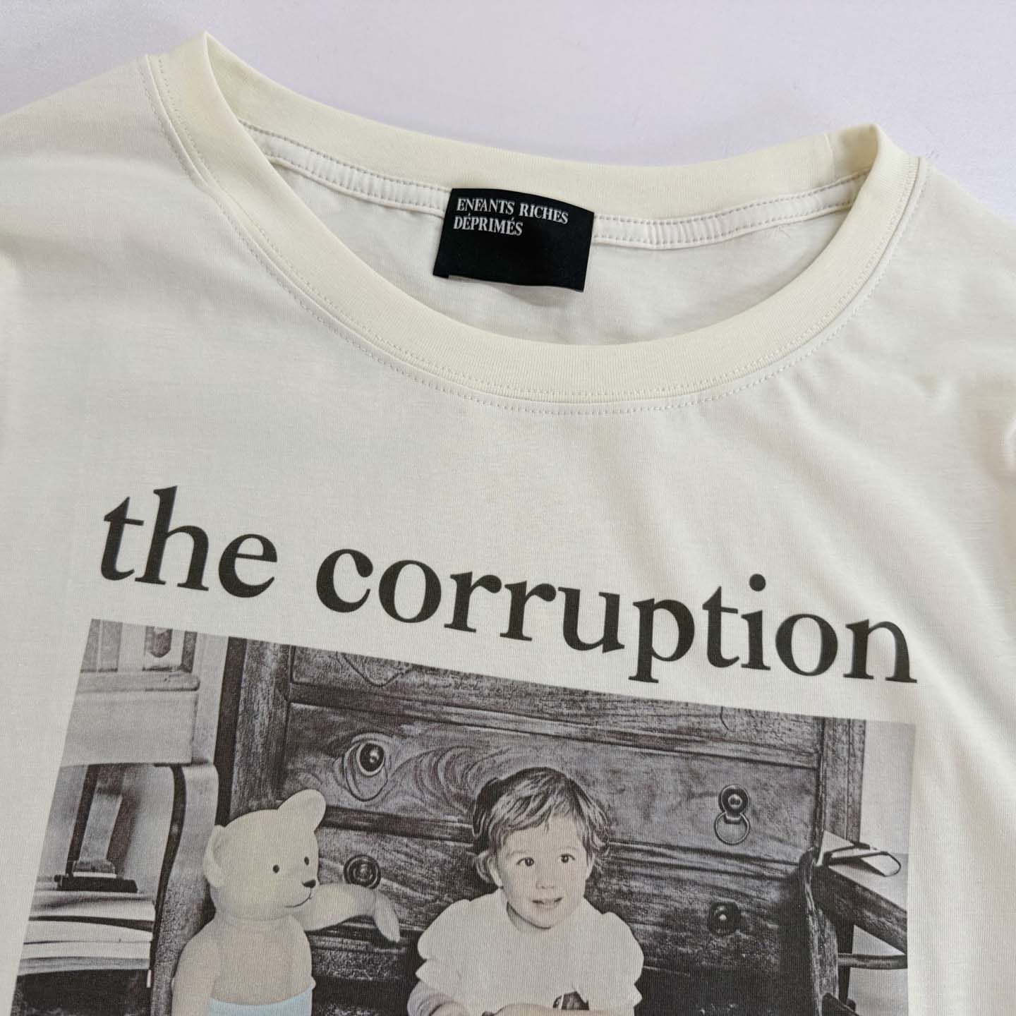 Enfants Riches Déprimés The Corruption Of Love Print T-shirt - DesignerGu