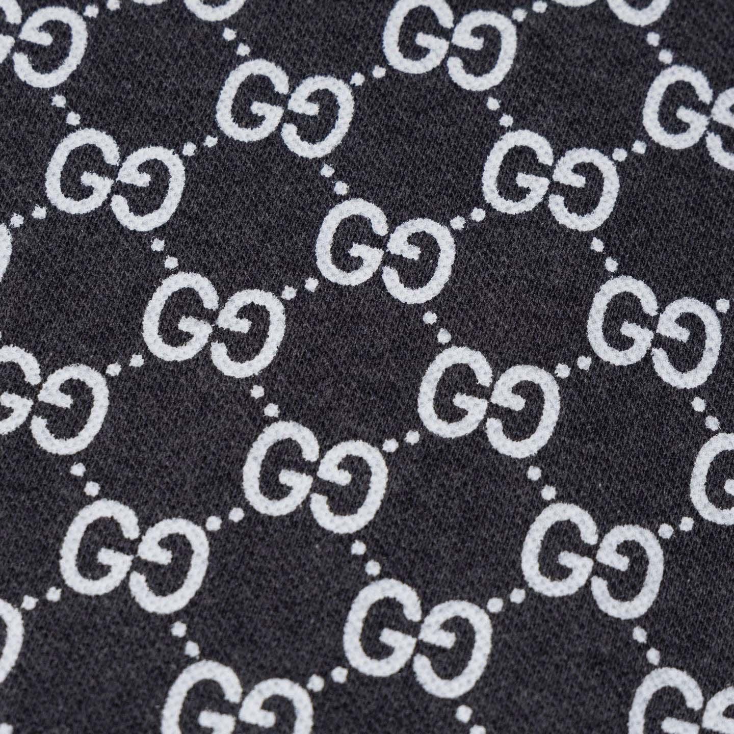 Gucci Cotton Polo Shirt With Embroidery  - DesignerGu