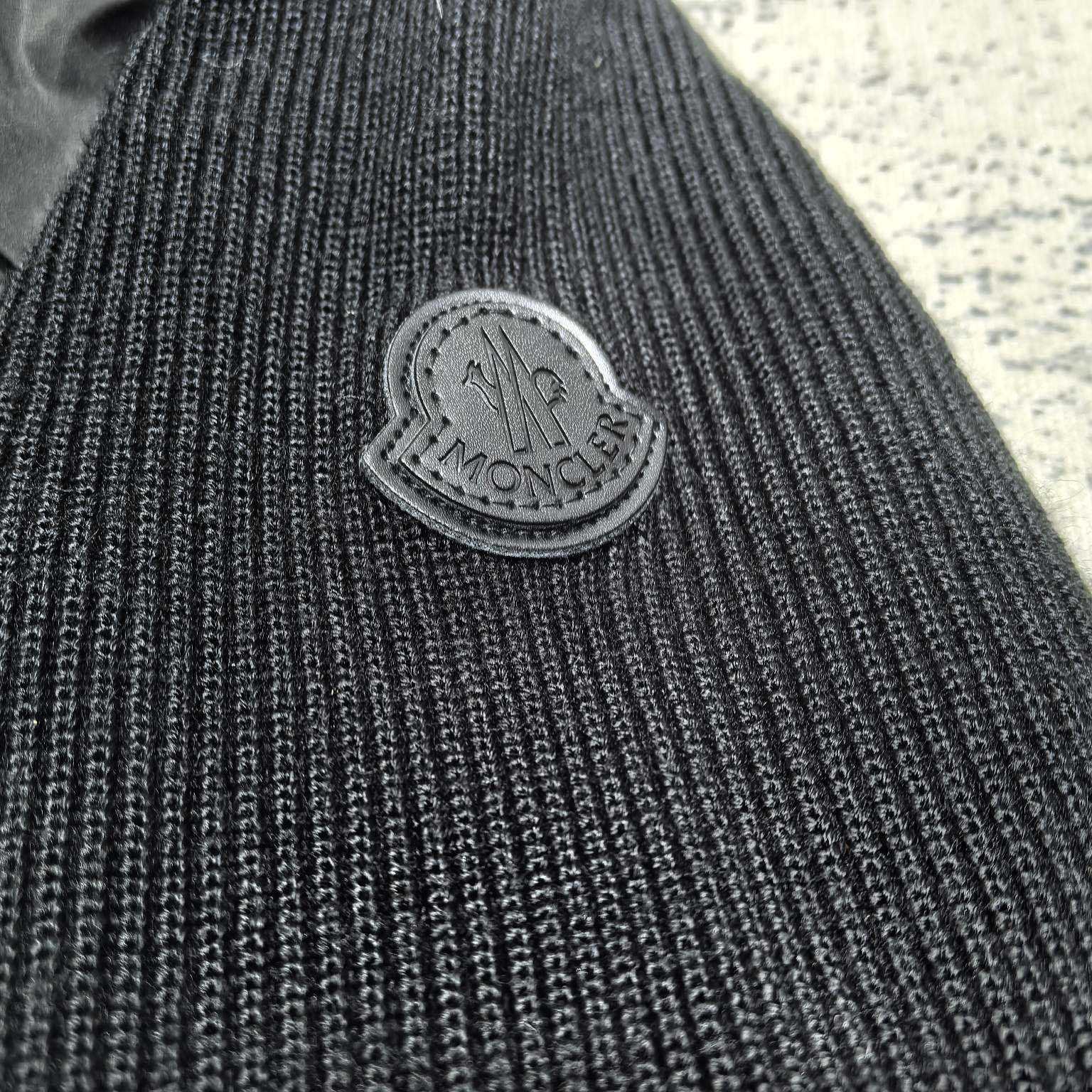 Moncler Ribbed Cotton and Quilted Shell Down Zip-Up Cardigan - DesignerGu