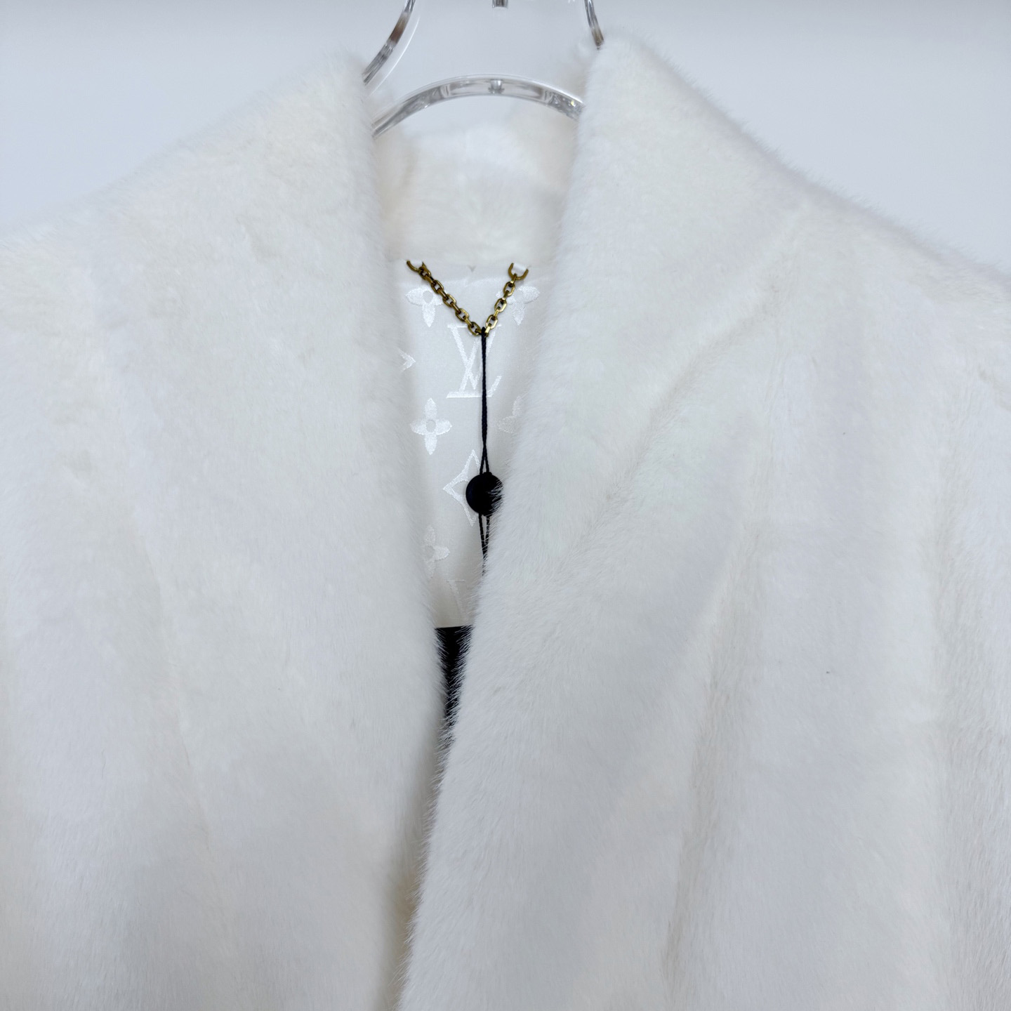 Louis Vuitton Mink Kimono Jacket - DesignerGu