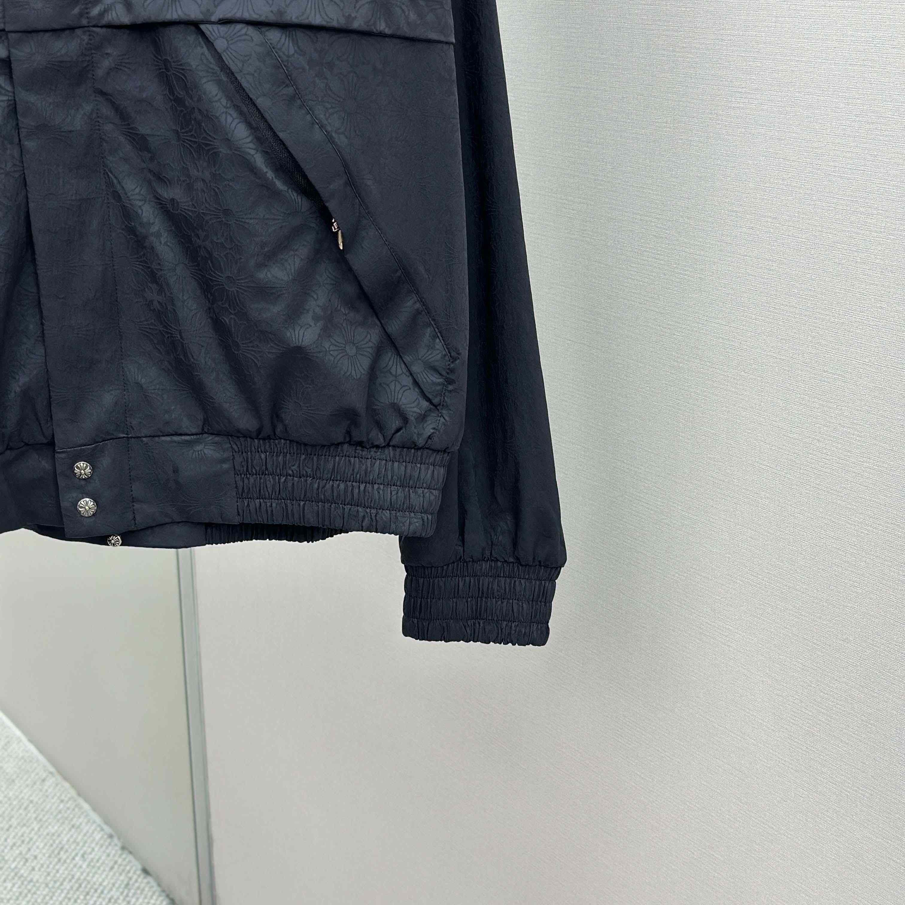 Chrome Hearts All-Over Nylon Track Jacket - DesignerGu