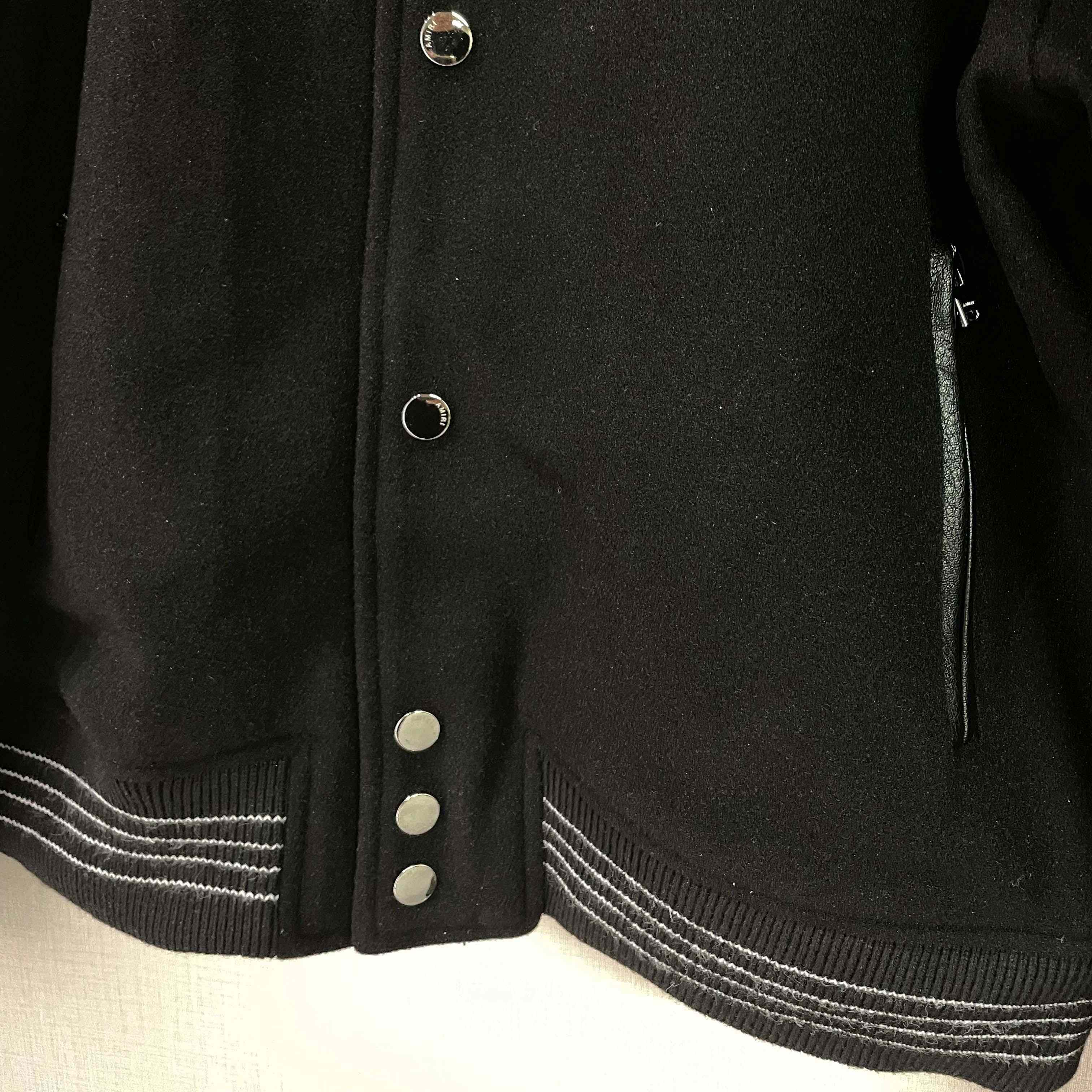 Amiri Bones Varsity Jacket - DesignerGu