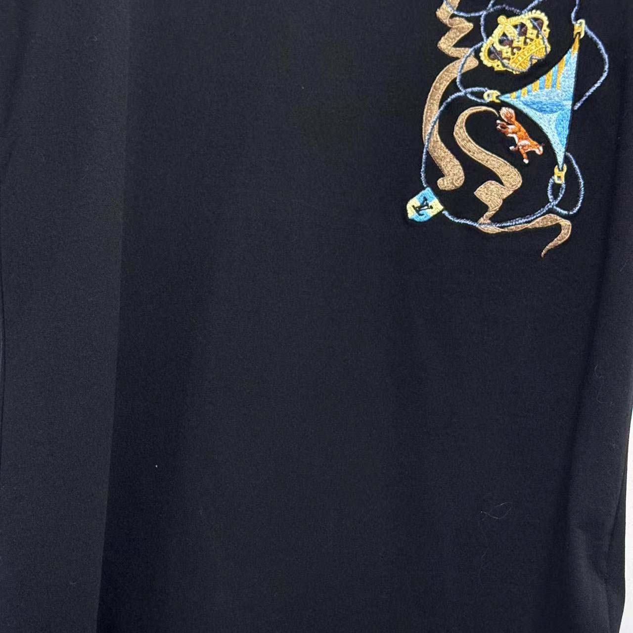 Louis Vuitton Embroidered T-Shirt  - DesignerGu