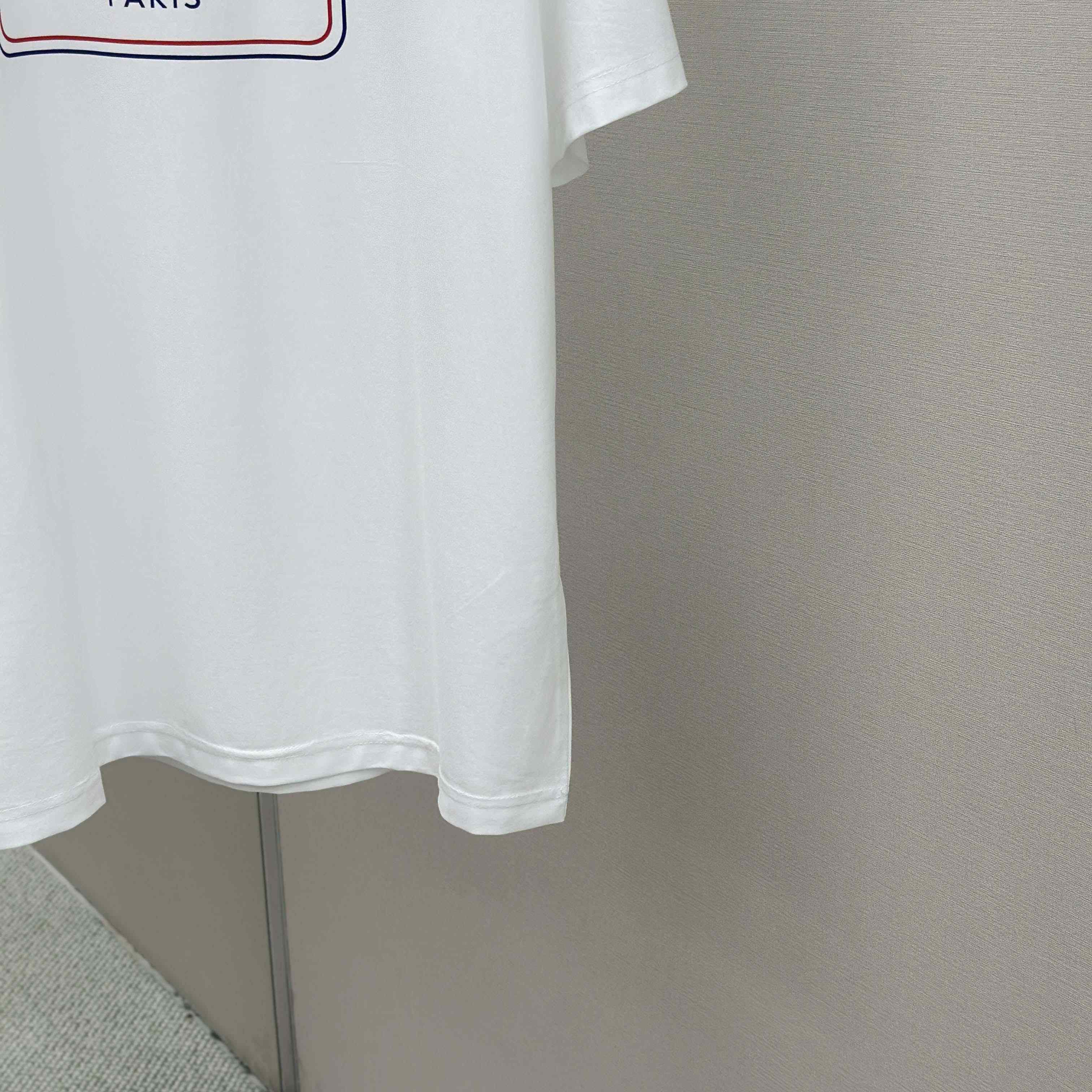 Celine Loose T-shirt In Cotton Jersey - DesignerGu